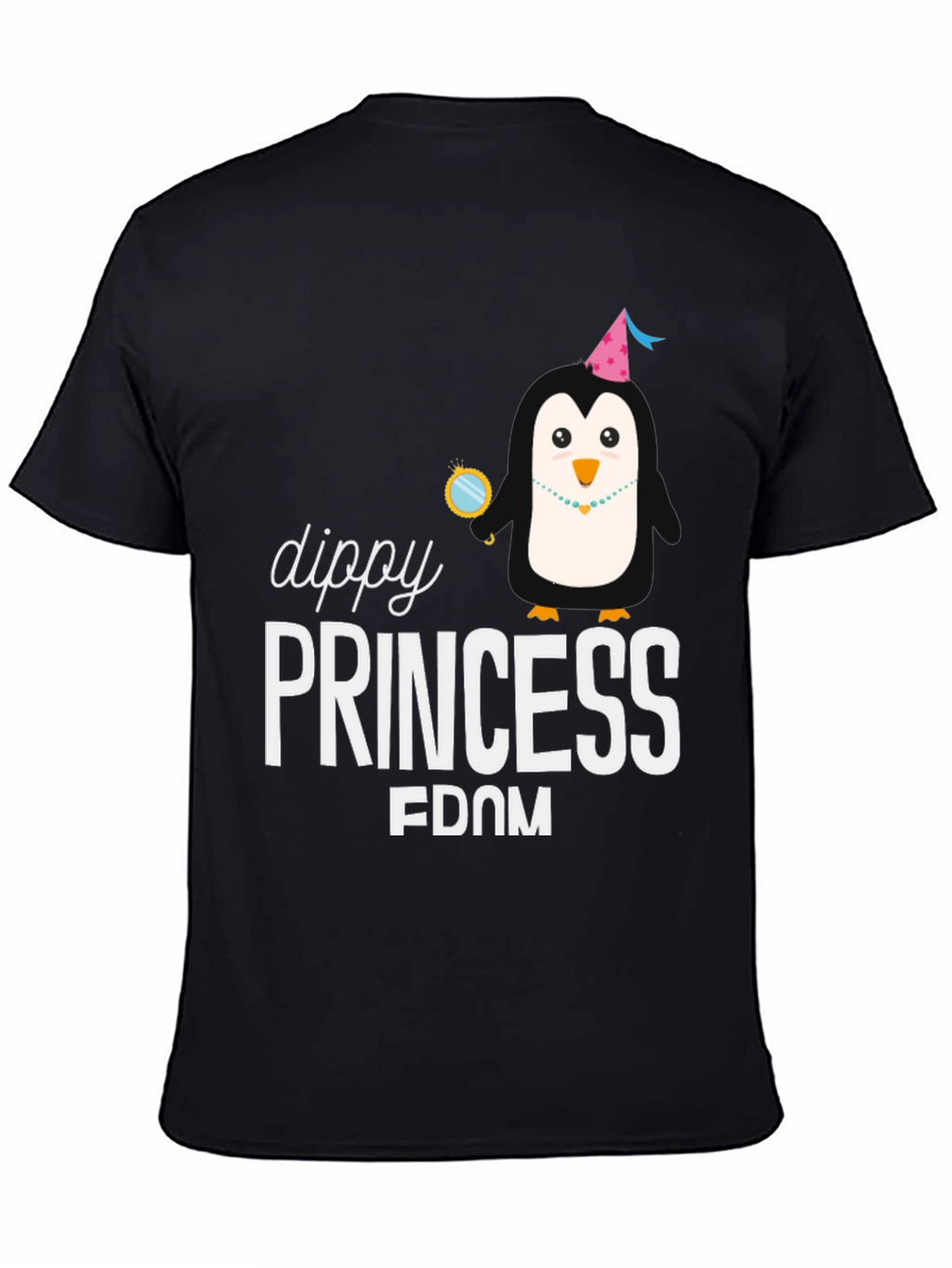 Dippy Princess Penguin Graphic Tee