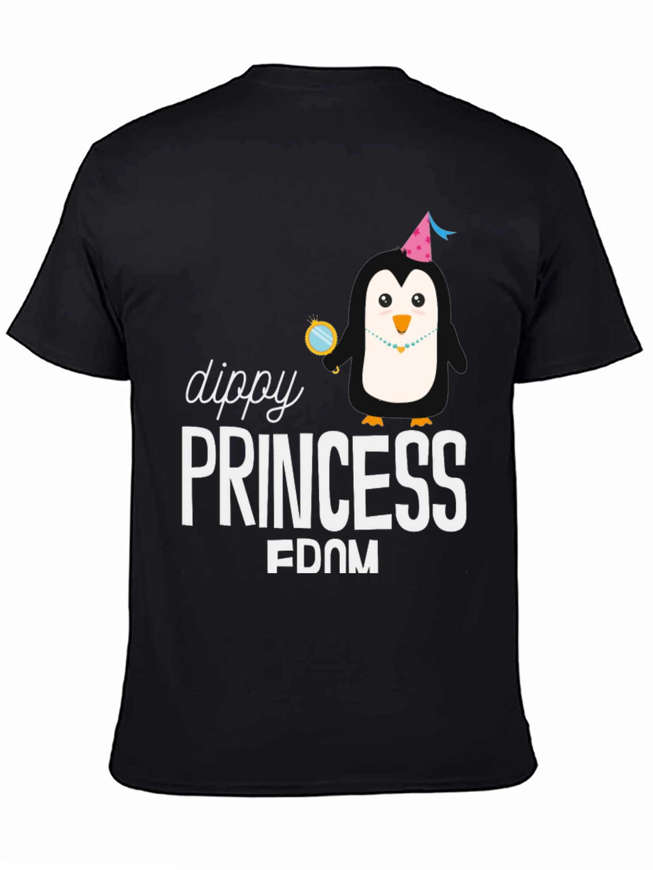 Dippy Princess Penguin Graphic Tee