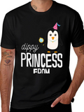 Dippy Princess Penguin Graphic Tee