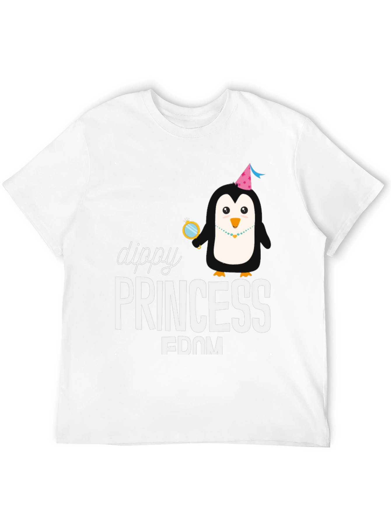 Dippy Princess Penguin Graphic Tee
