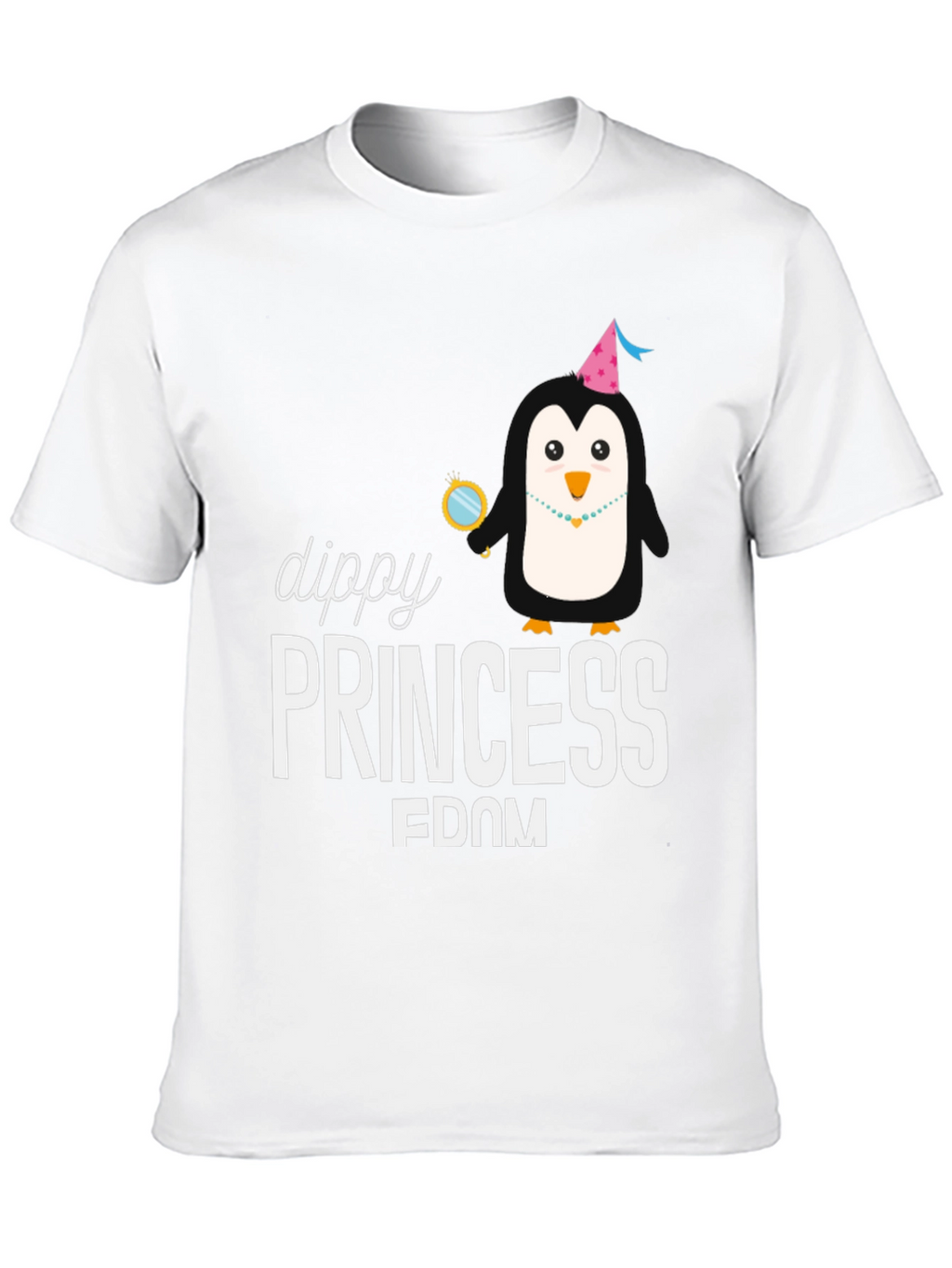 Dippy Princess Penguin Graphic Tee