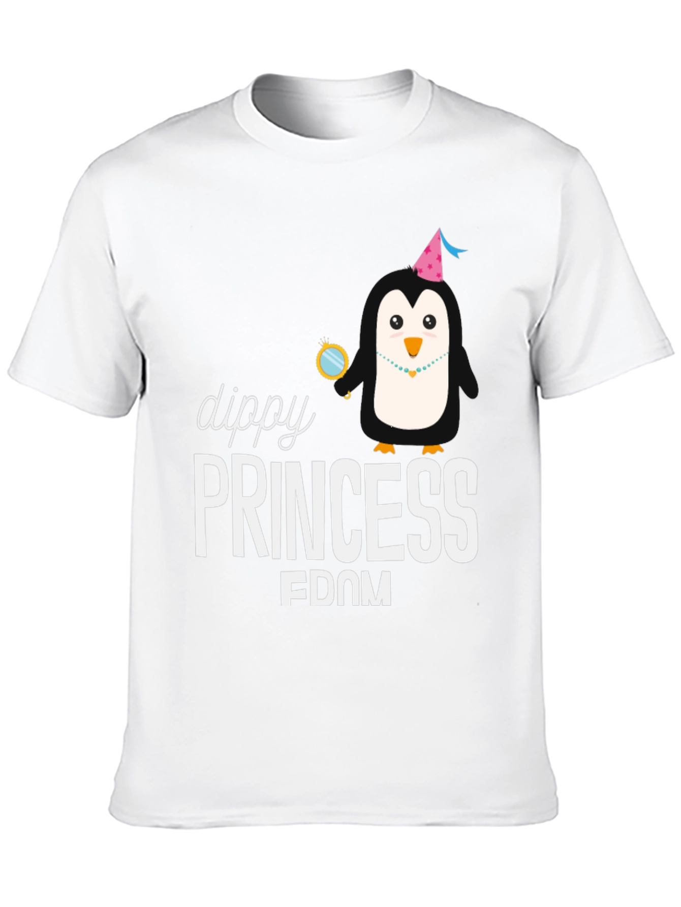 Dippy Princess Penguin Graphic Tee