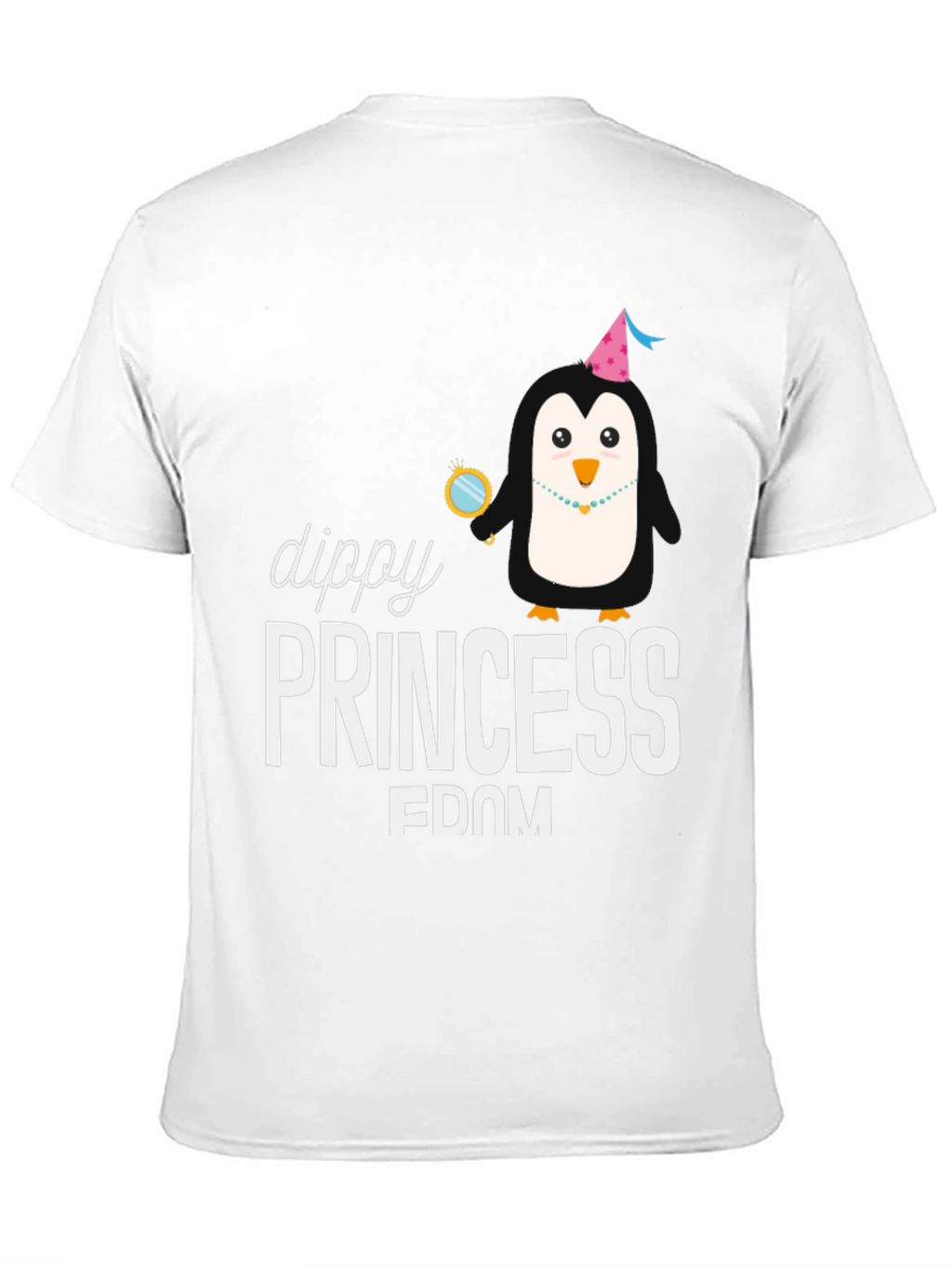 Dippy Princess Penguin Graphic Tee