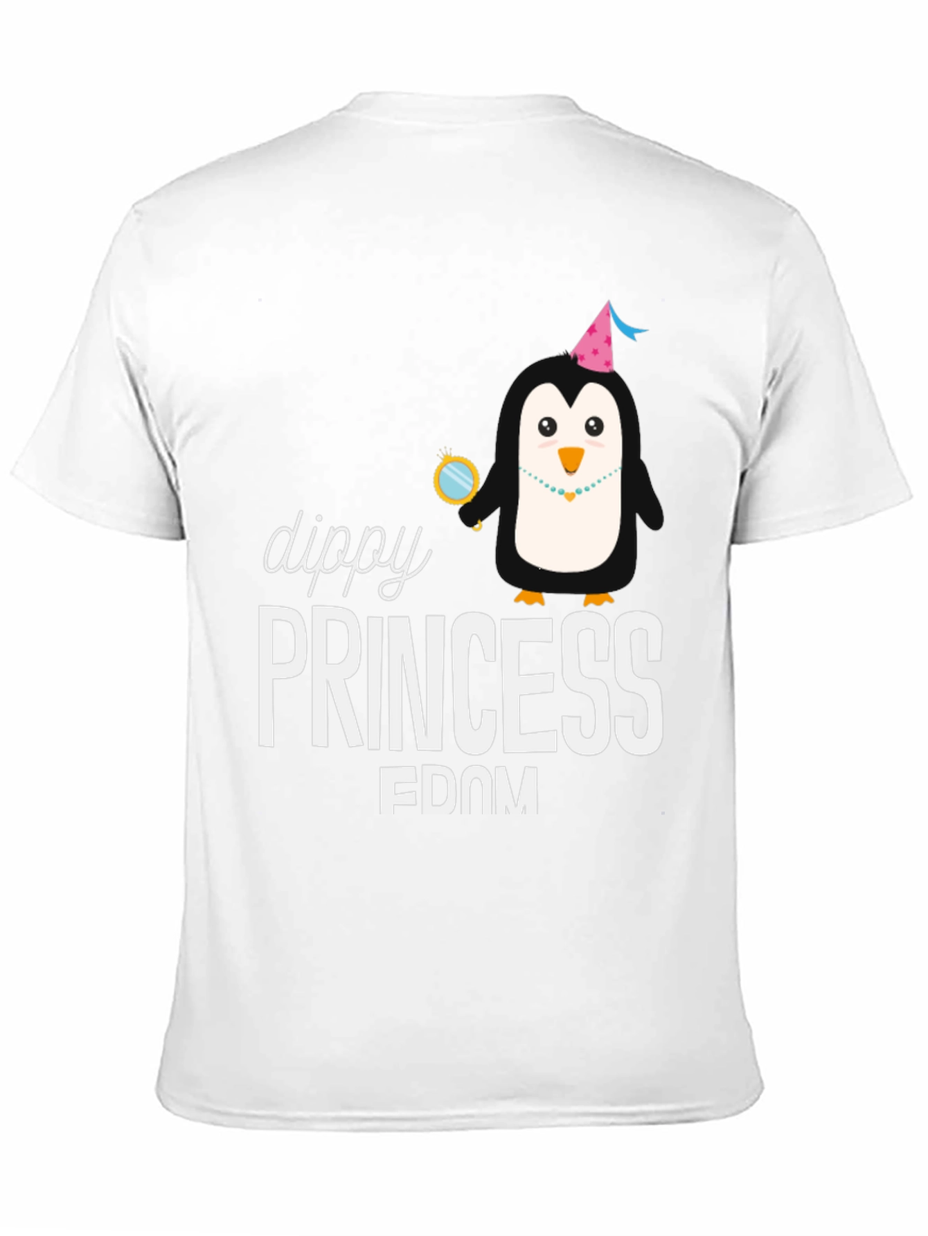 Dippy Princess Penguin Graphic Tee