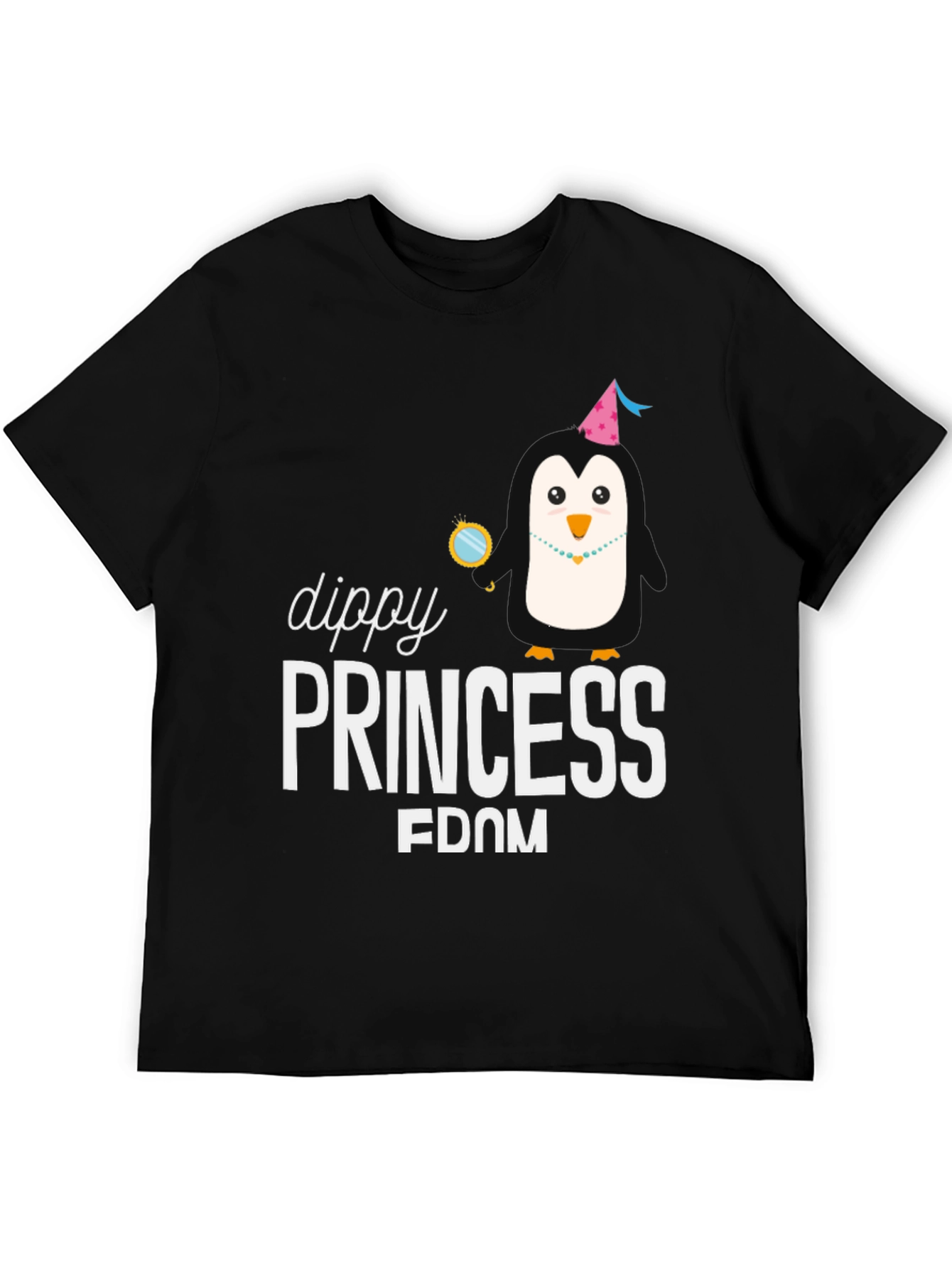 Dippy Princess Penguin Graphic Tee