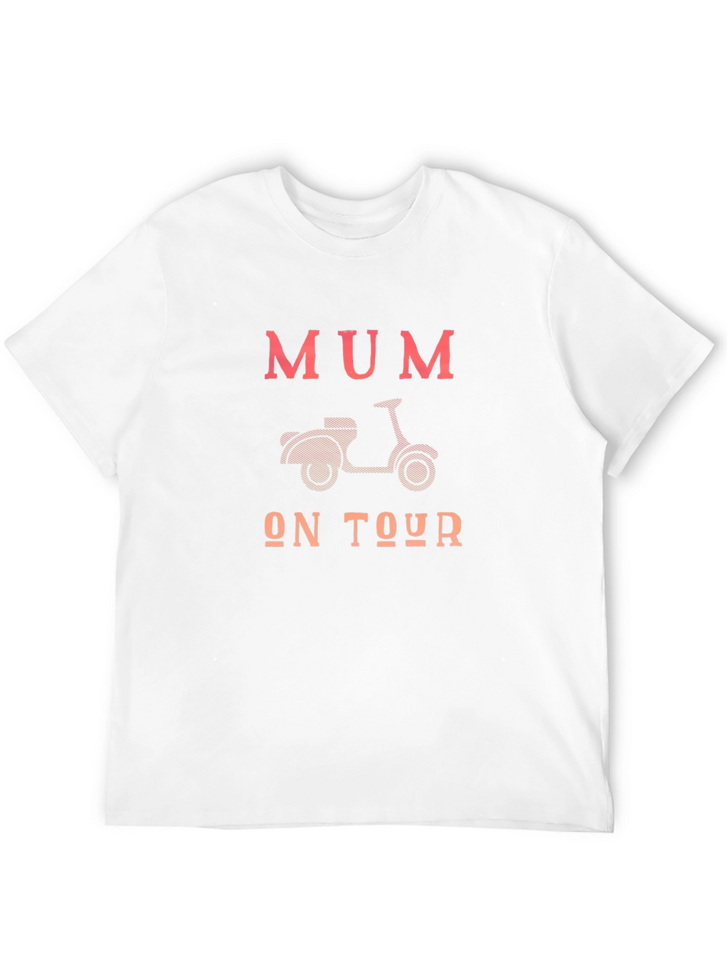 Mum On Tour Black Graphic T-Shirt
