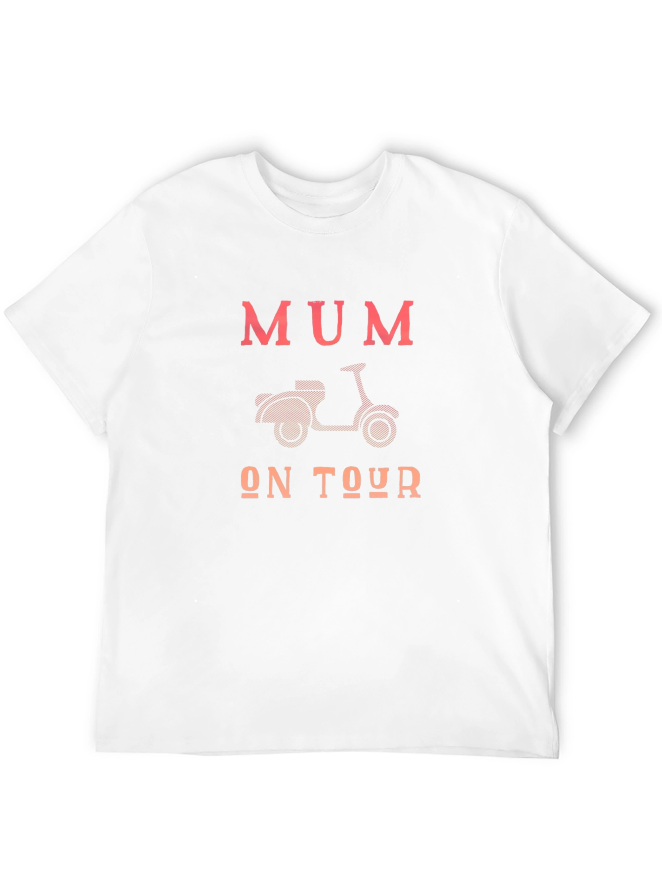 Mum On Tour Black Graphic T-Shirt