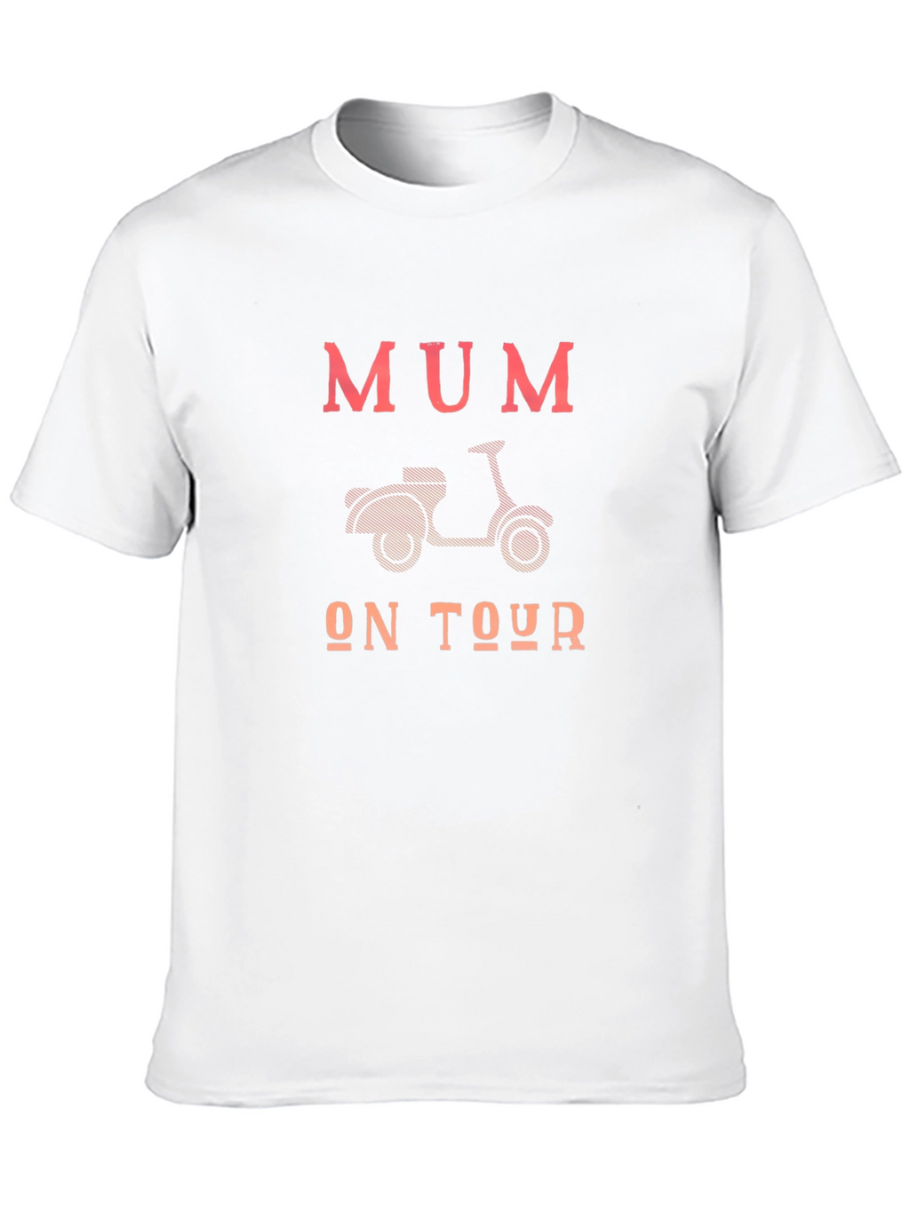 Mum On Tour Black Graphic T-Shirt