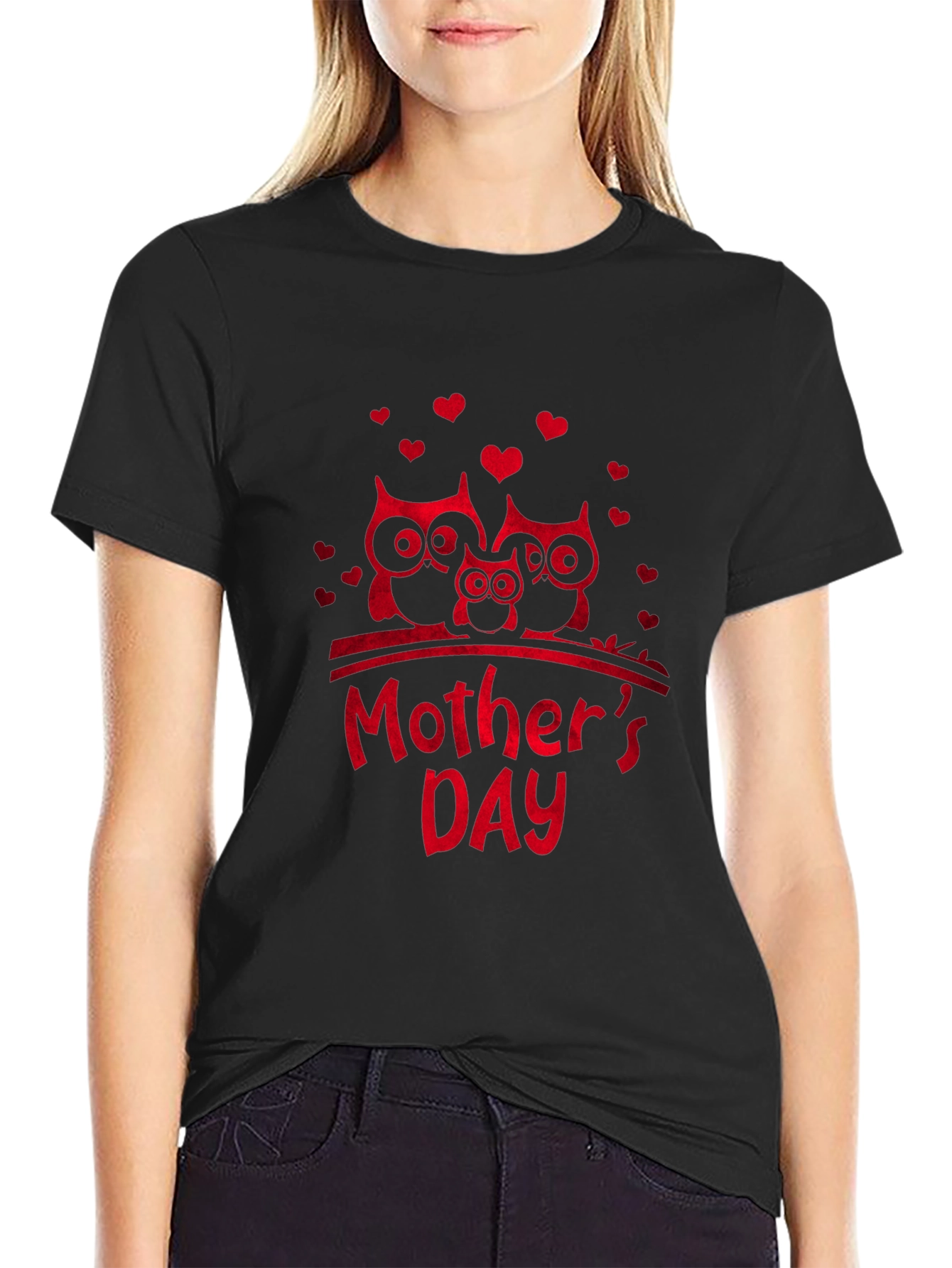Mothers Day Owl T-Shirt - Perfect Gift for Mom