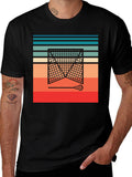 Retro Lacrosse Goal T-Shirt