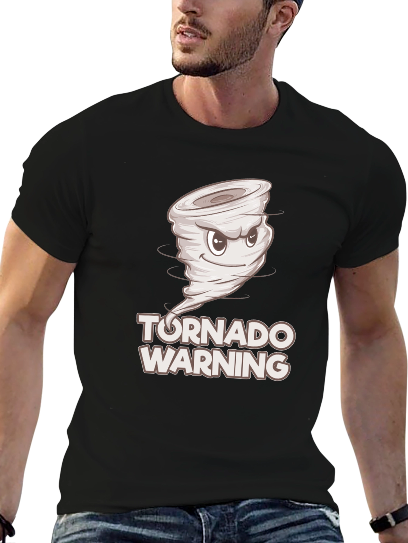 Tornado Warning Graphic Tee - Novelty Storm Chaser Shirt