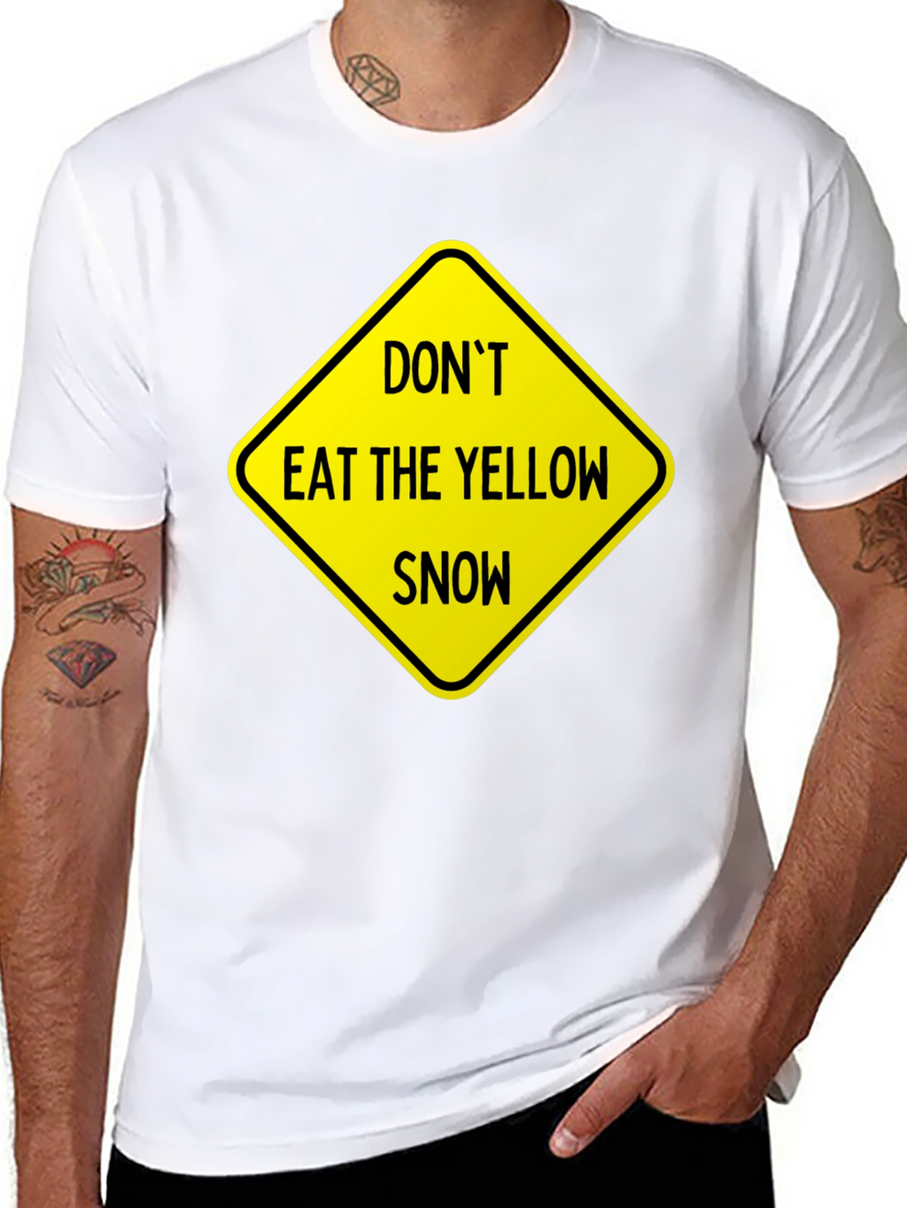 Dont Eat Yellow Snow Graphic Tee