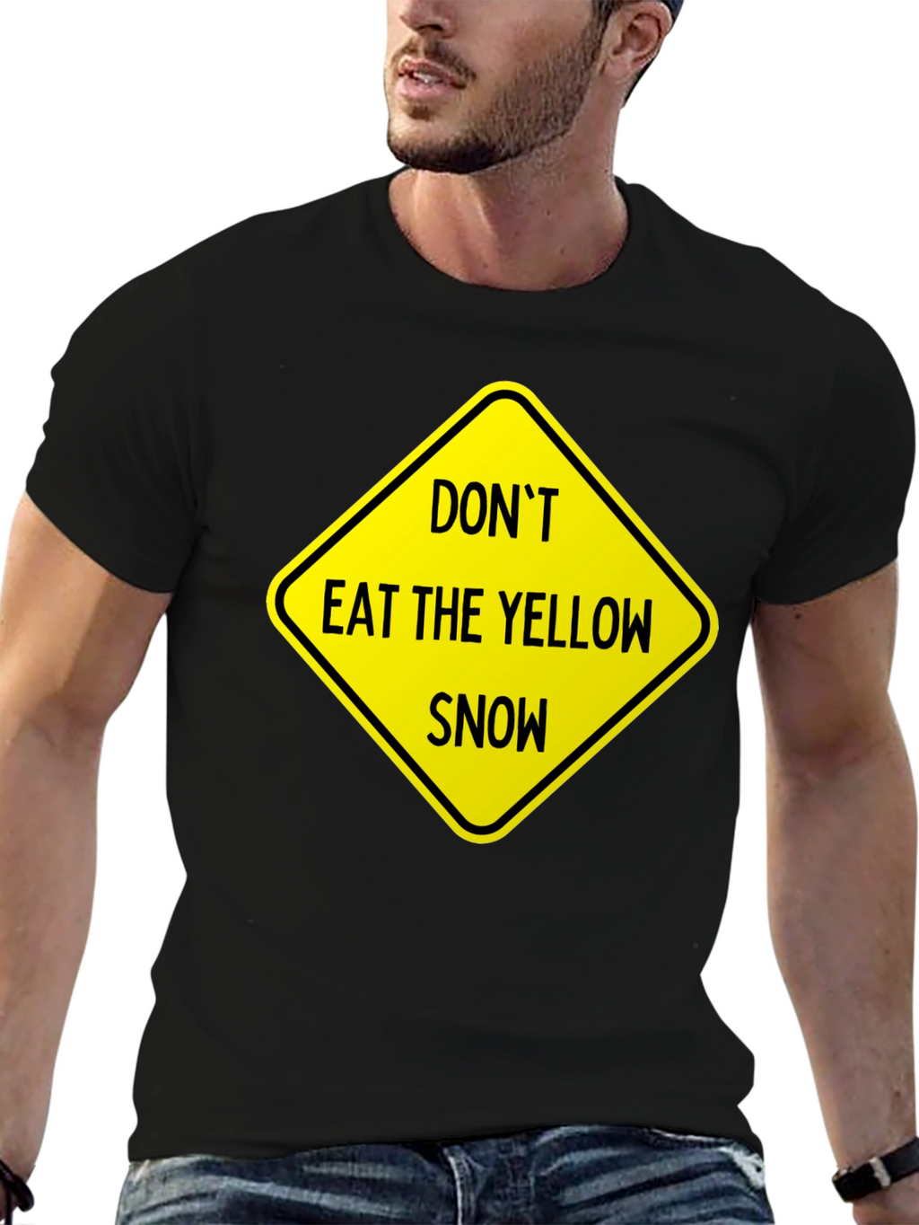 Dont Eat Yellow Snow Graphic Tee
