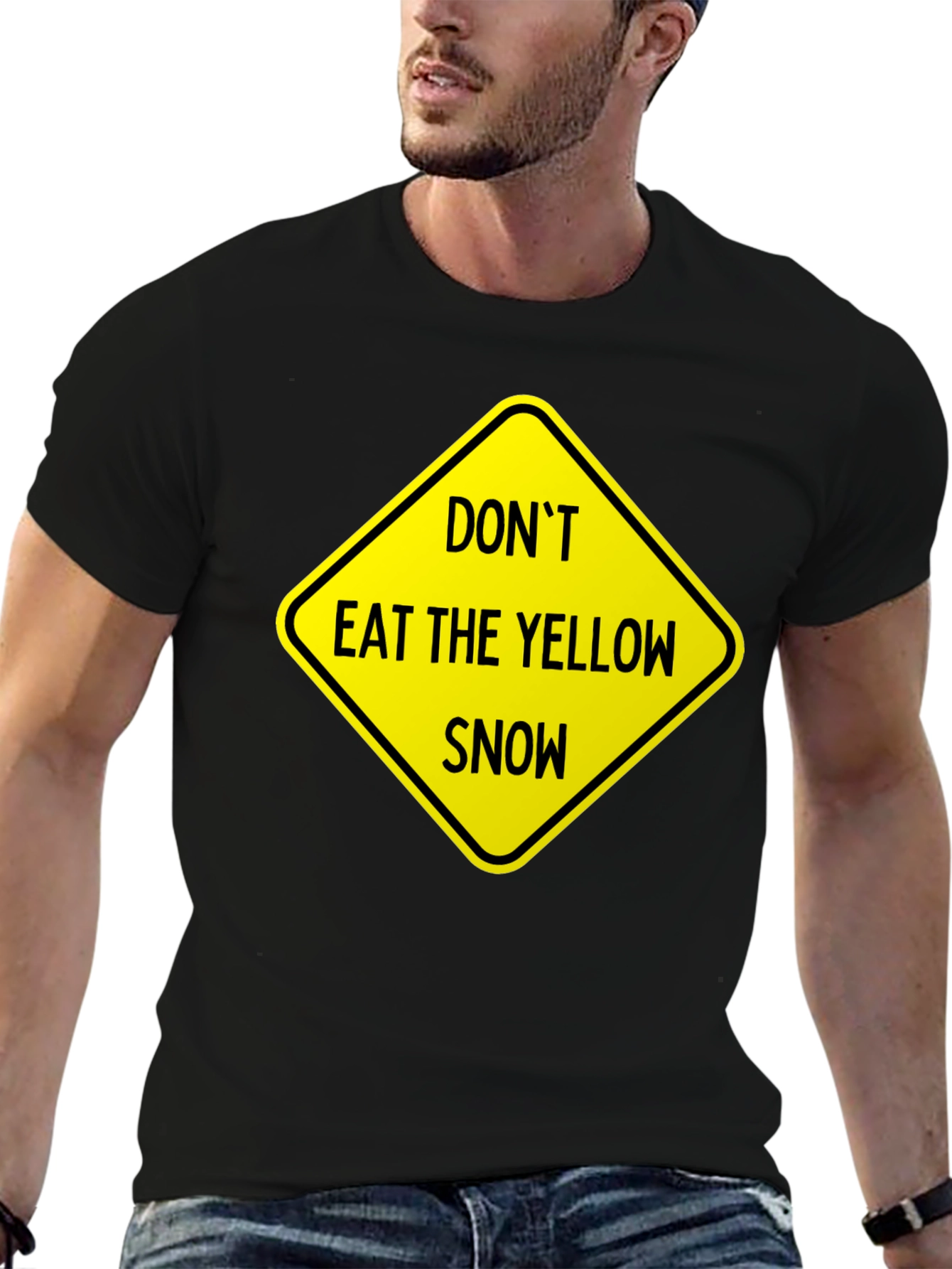 Dont Eat Yellow Snow Graphic Tee