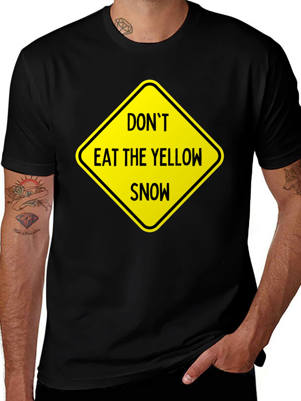 Dont Eat Yellow Snow Graphic Tee
