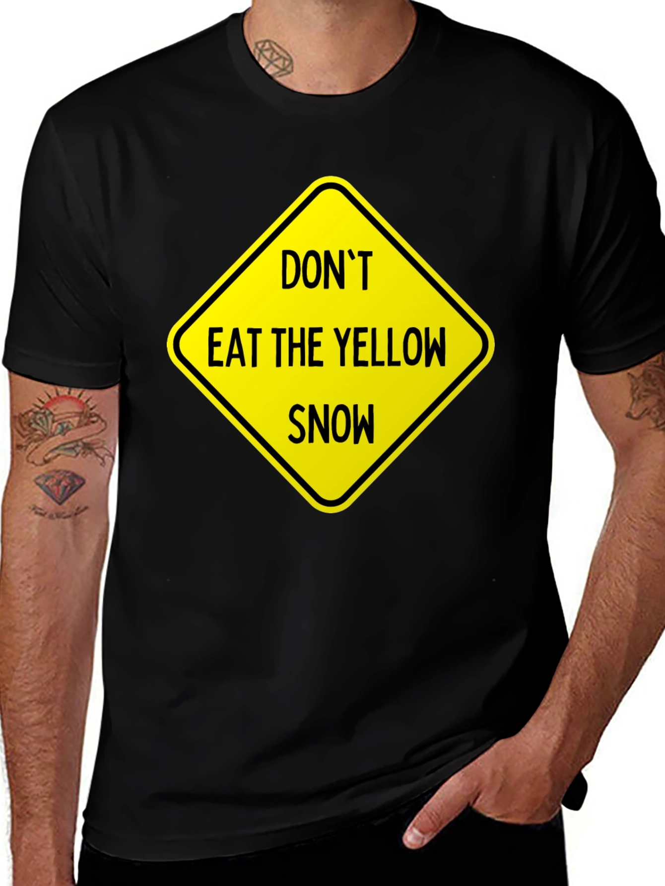 Dont Eat Yellow Snow Graphic Tee