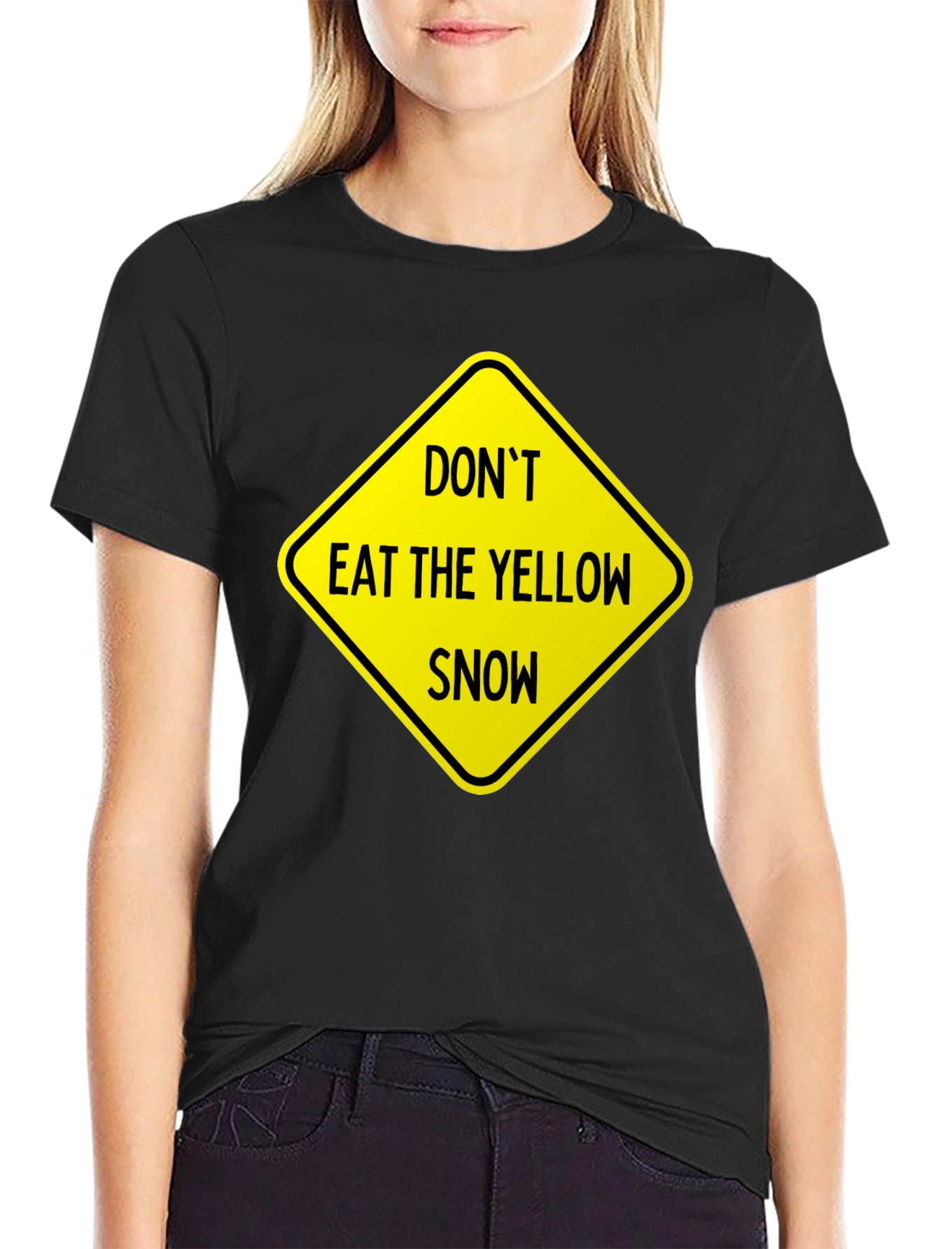 Dont Eat Yellow Snow Graphic Tee
