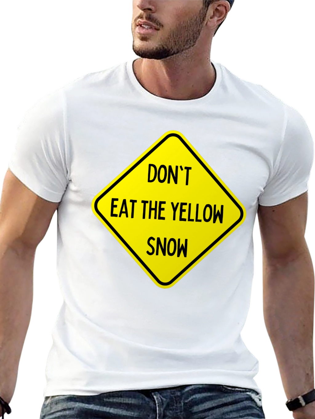 Dont Eat Yellow Snow Graphic Tee