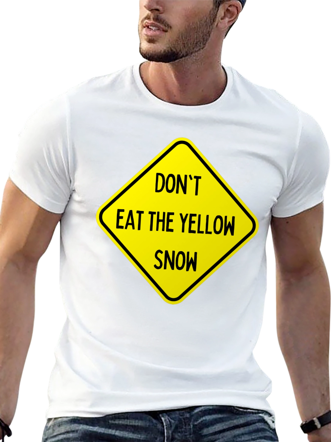 Dont Eat Yellow Snow Graphic Tee