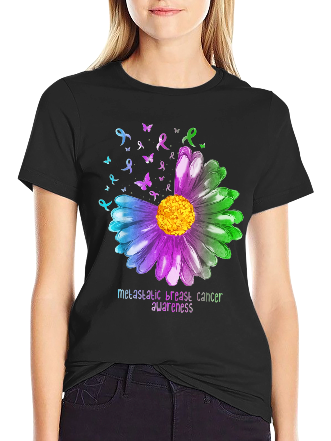 Metastatic Breast Cancer Awareness T-Shirt