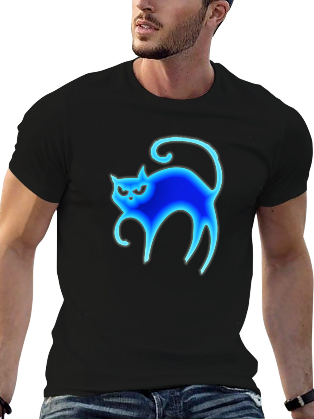 Cool Cat Graphic Tee