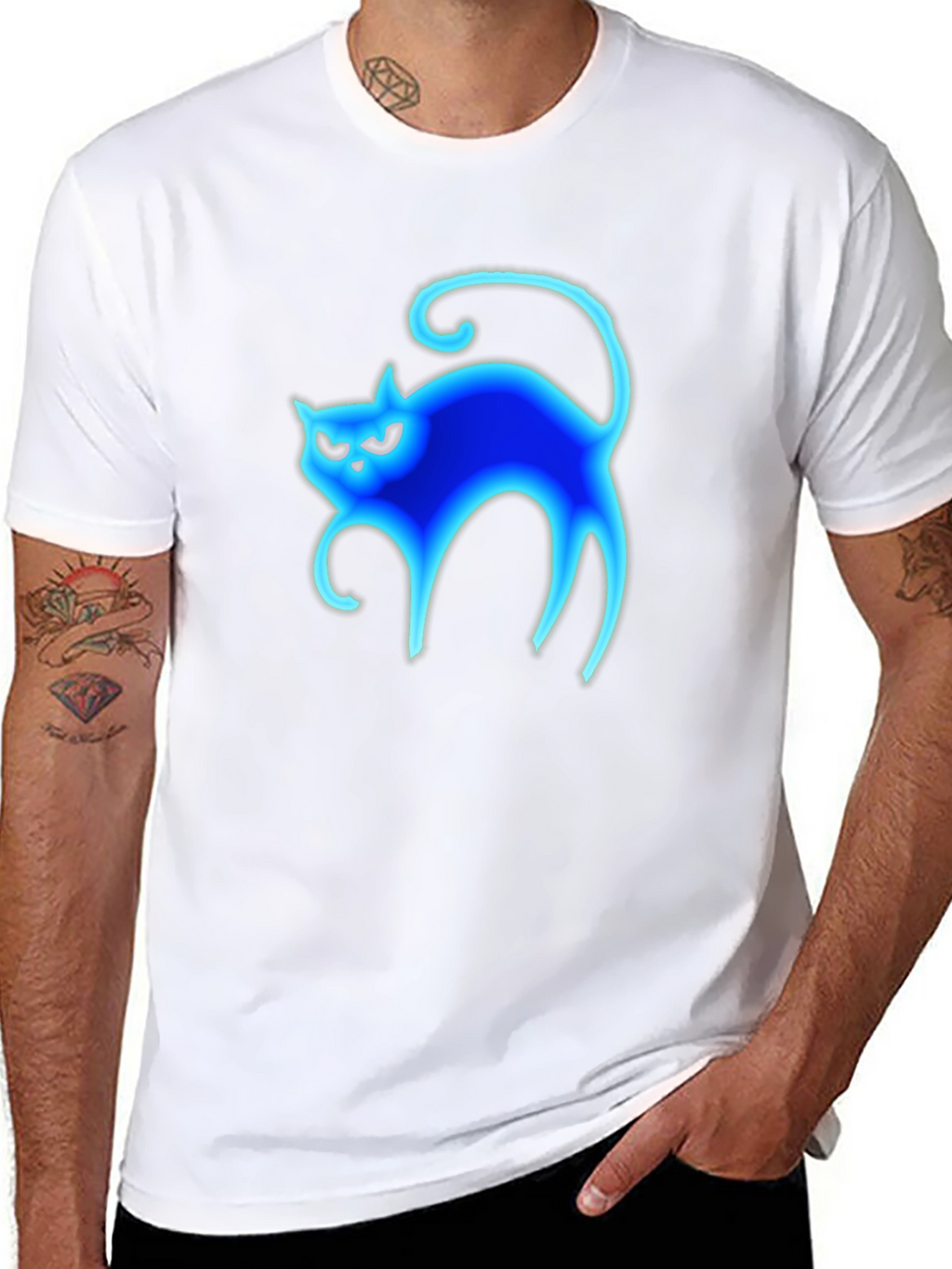 Cool Cat Graphic Tee