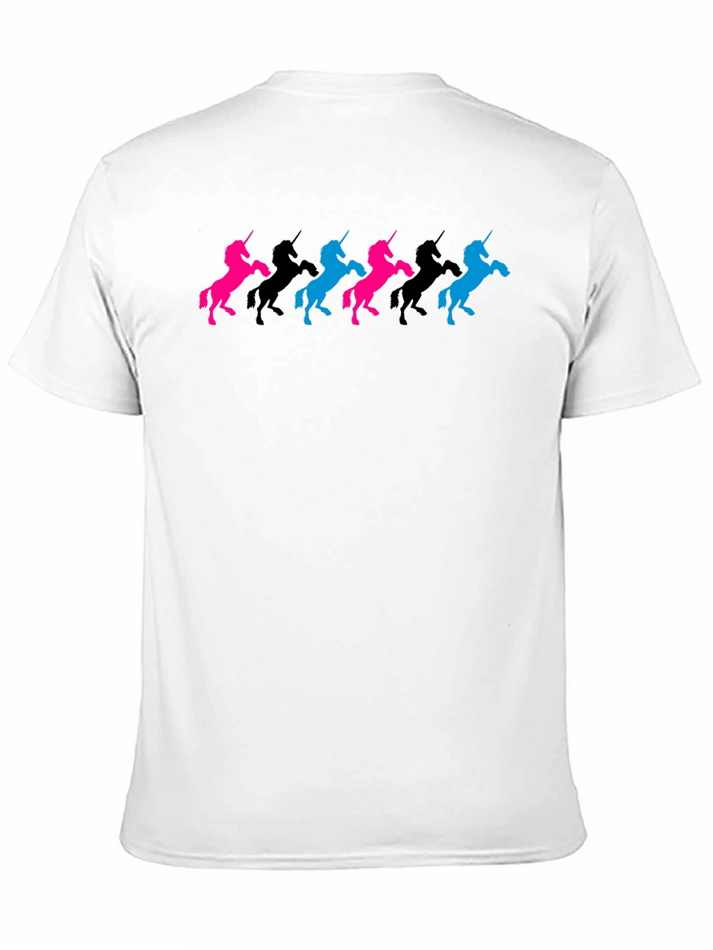 Unicorn Silhouette T-Shirt - Black
