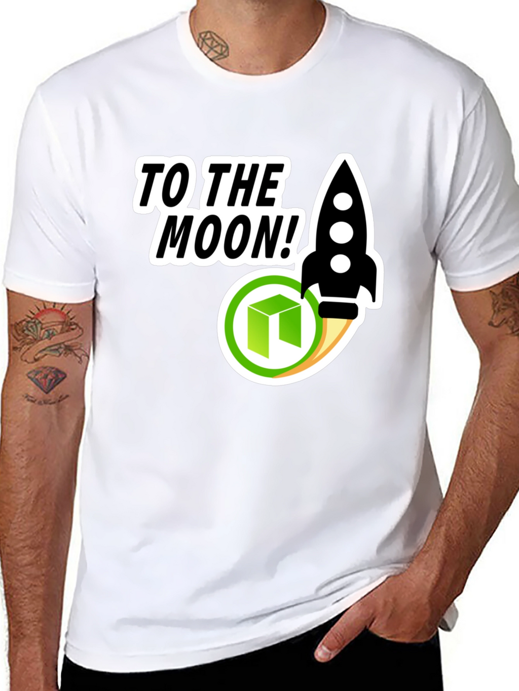To The Moon Crypto T-Shirt