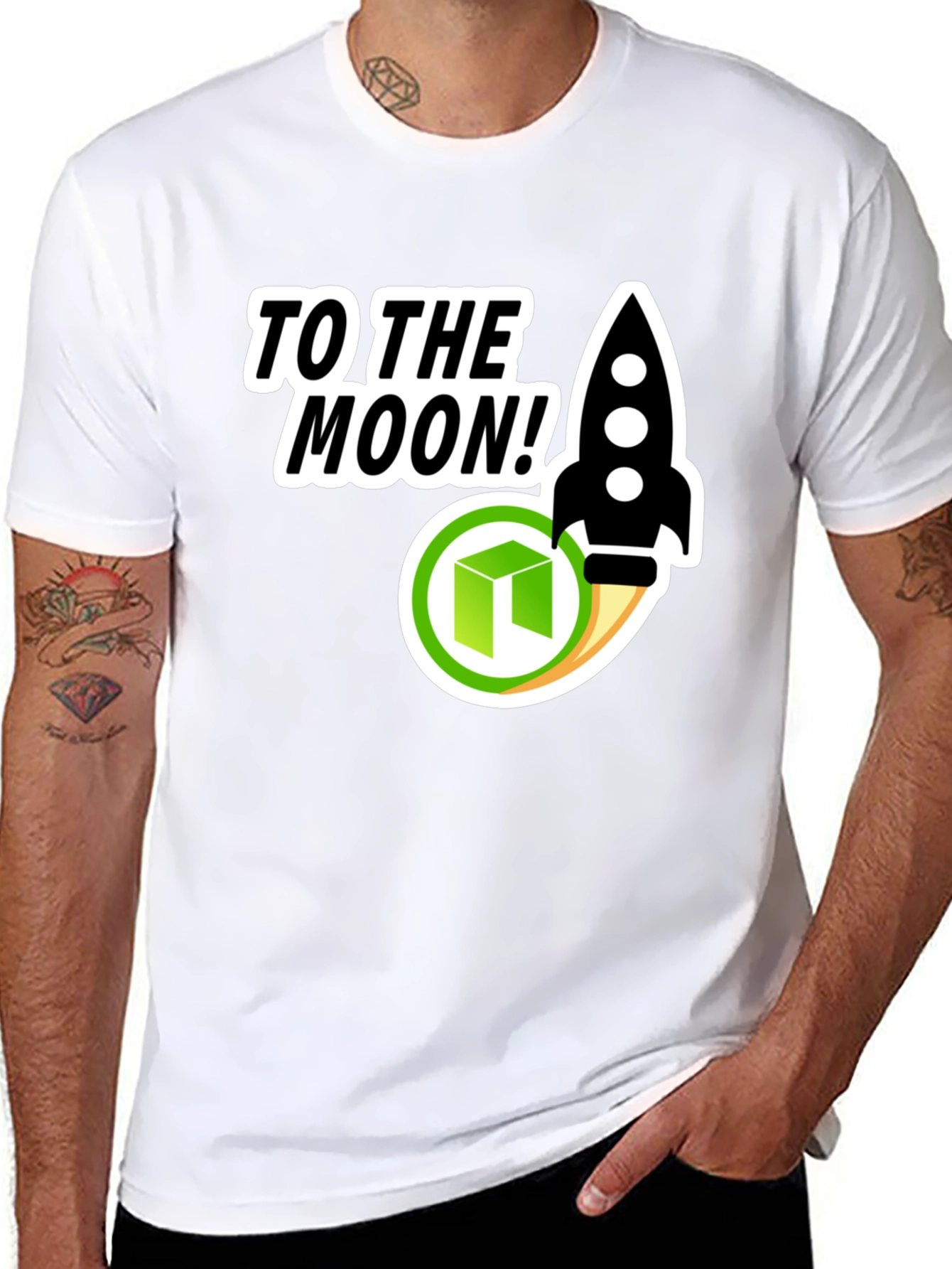 To The Moon Crypto T-Shirt