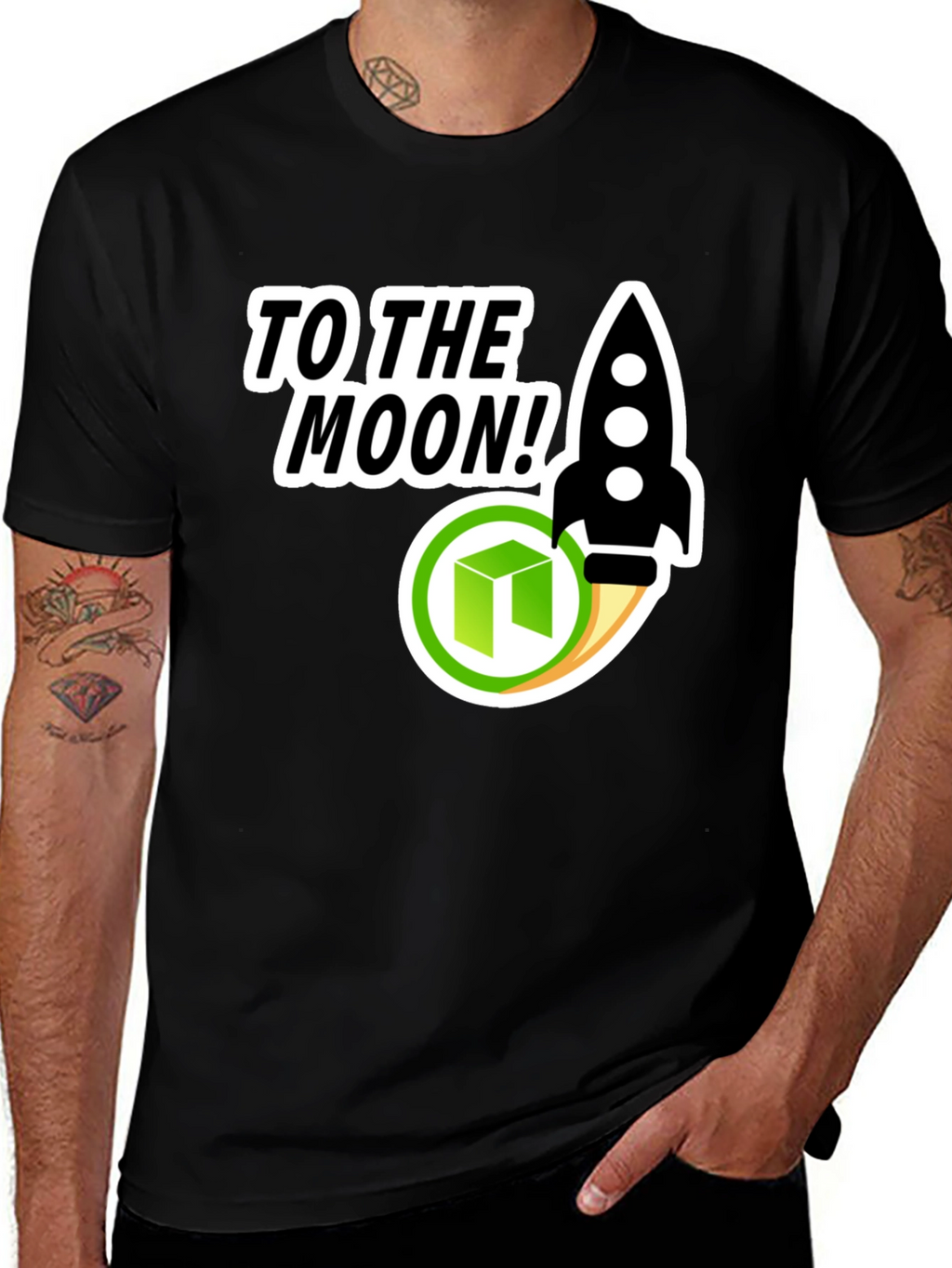 To The Moon Crypto T-Shirt