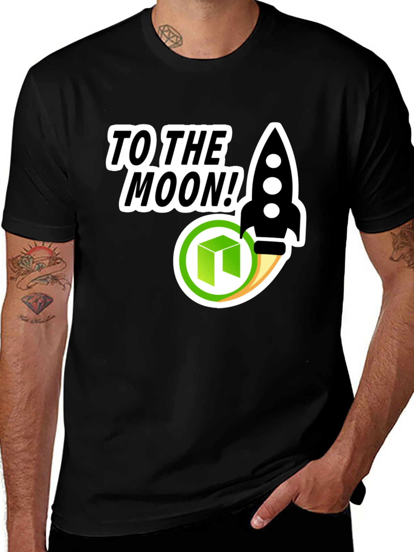 To The Moon Crypto T-Shirt