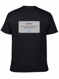 Reminder Graphic Tee - Life Lessons Repeat