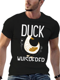 Duck Whisperer Graphic T-Shirt - Funny Animal Lover Tee