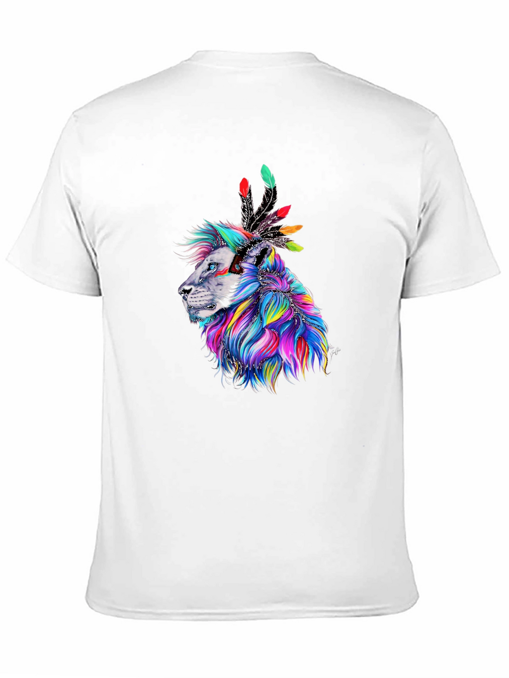 Lion Headdress Graphic T-Shirt
