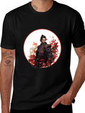 Samurai Graphic Tee - Bold Japanese Design