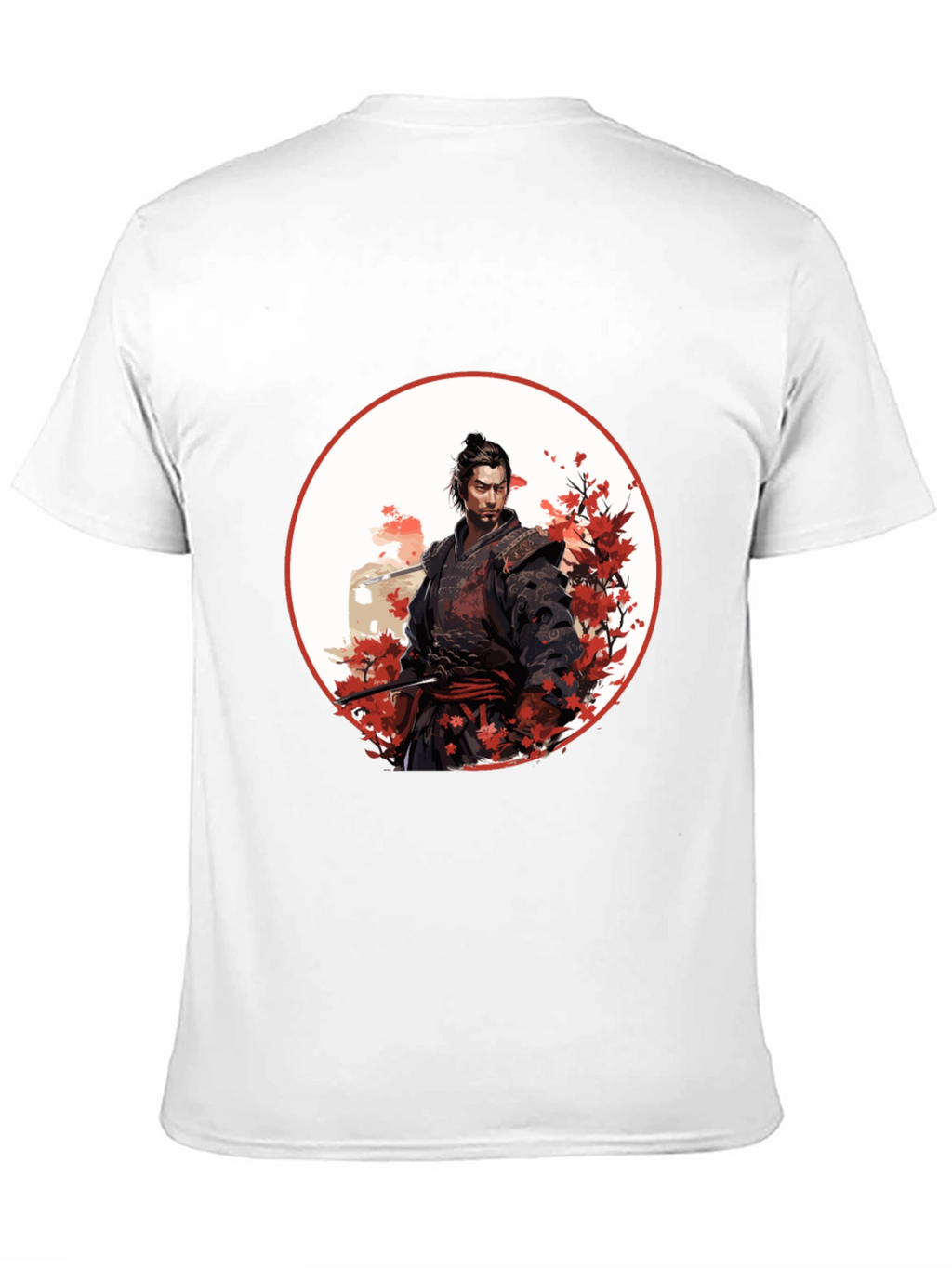 Samurai Graphic Tee - Bold Japanese Design