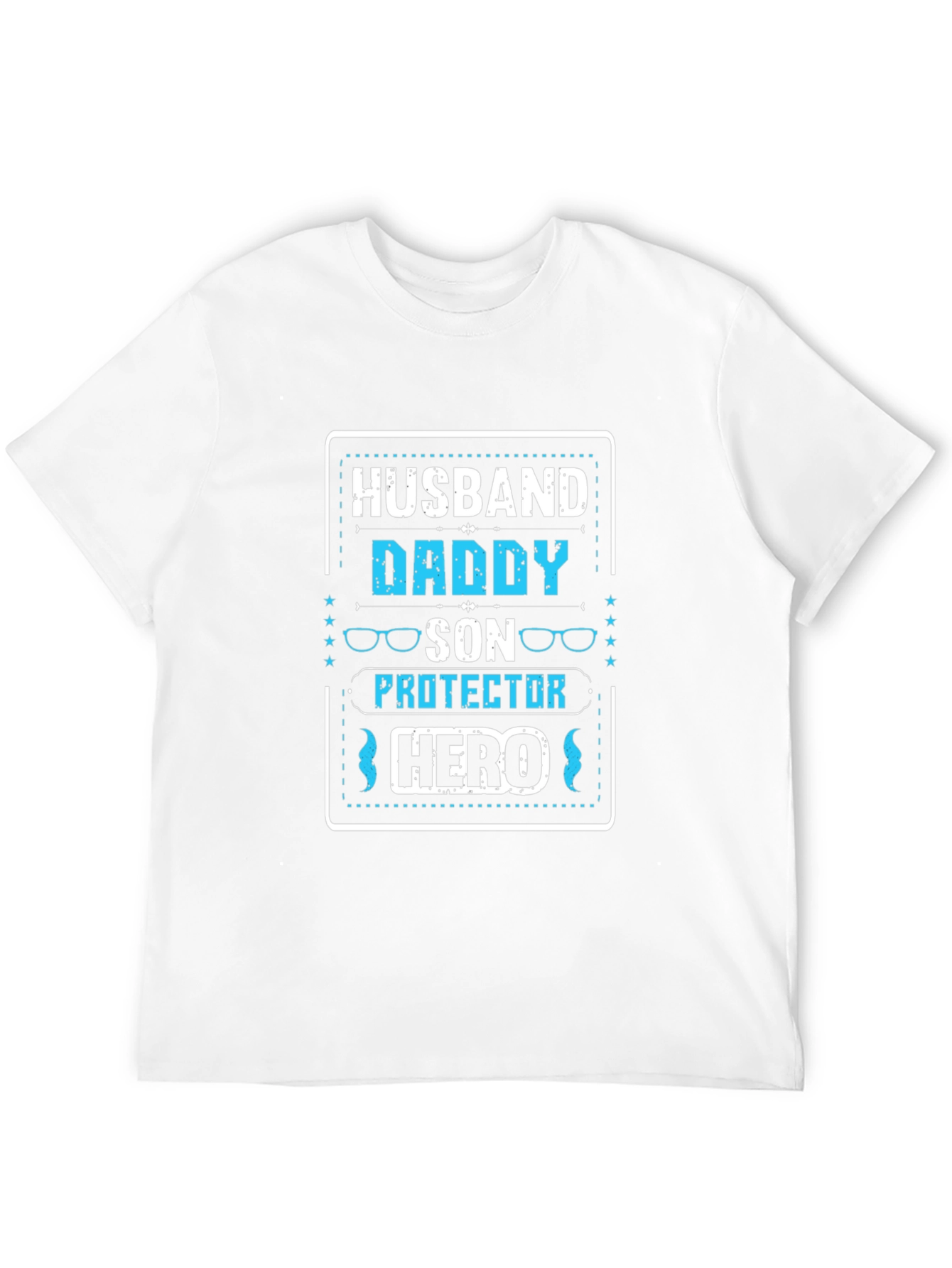 Husband Daddy Son Protector Hero T-Shirt