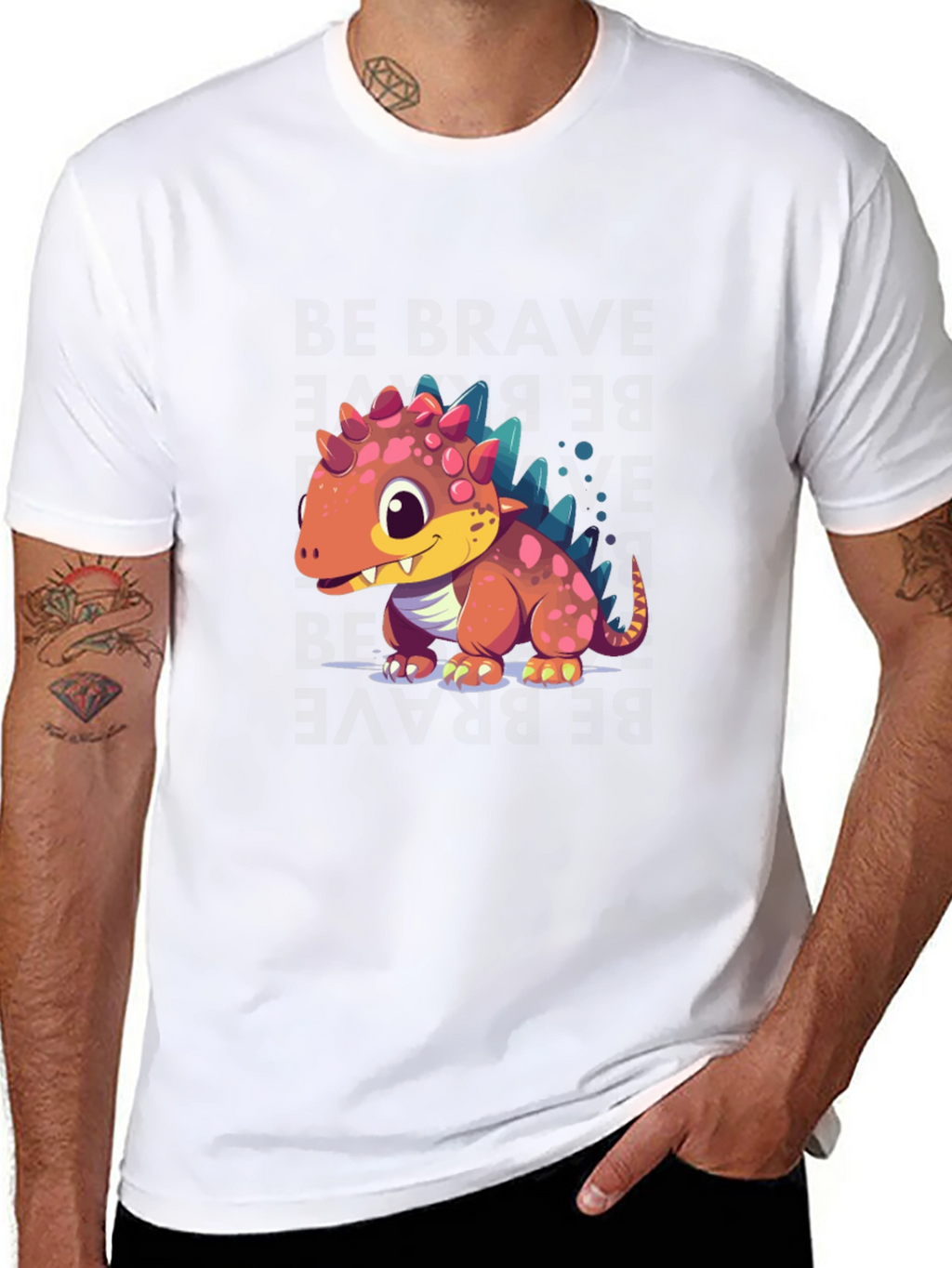 Cute Dinosaur Graphic Tee