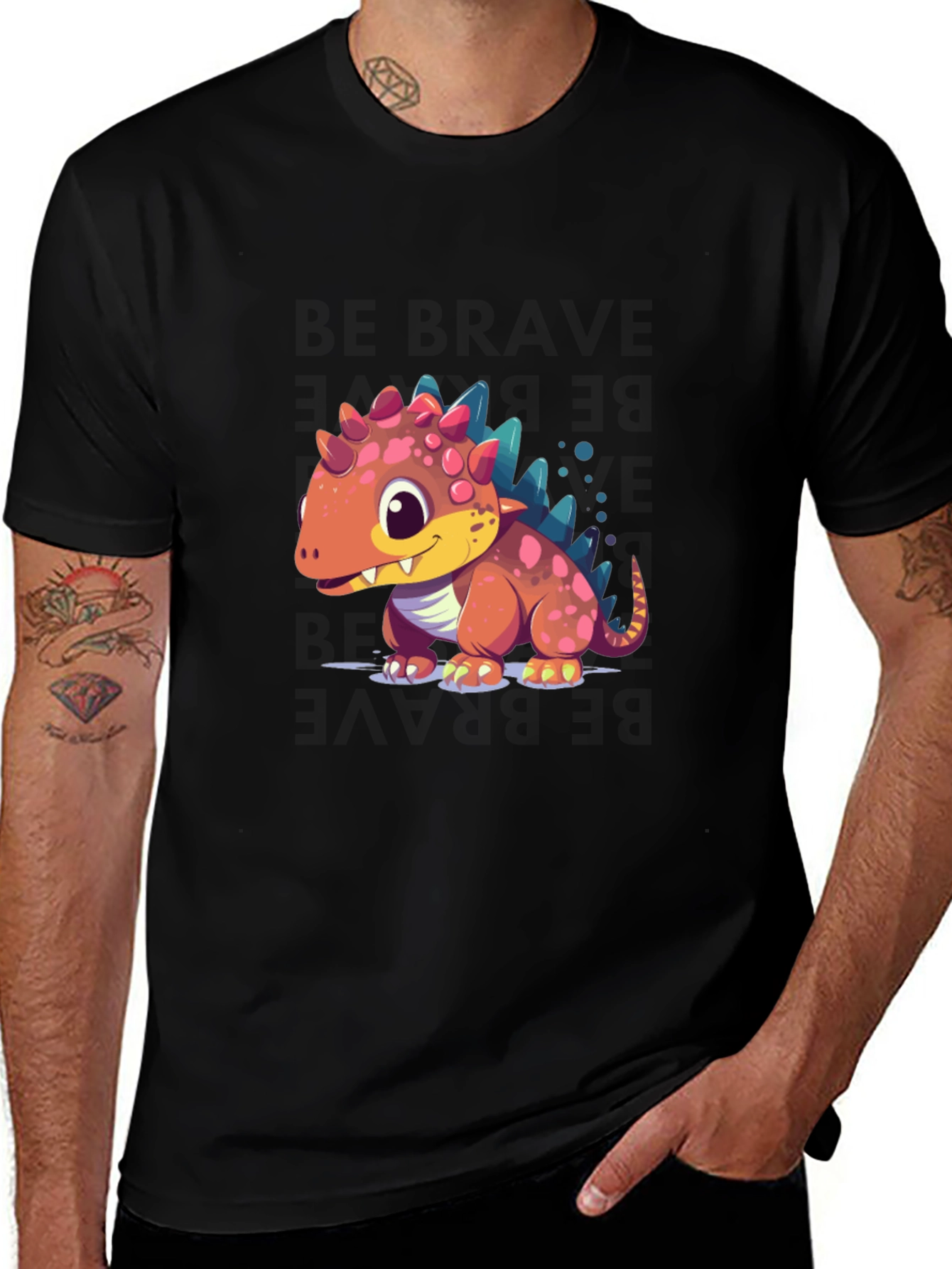 Cute Dinosaur Graphic Tee