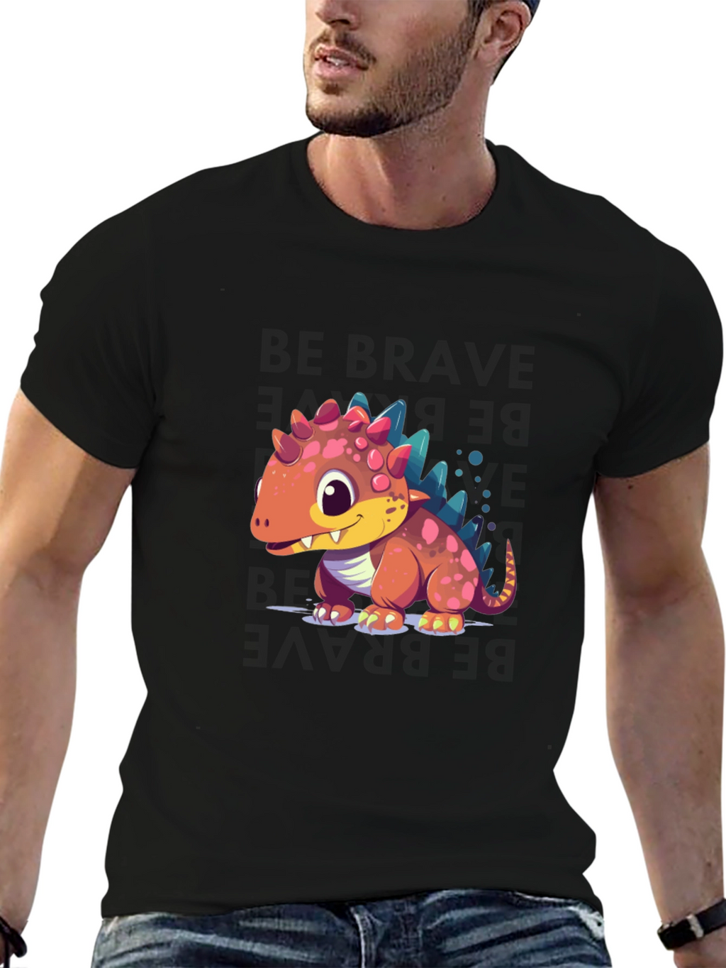 Cute Dinosaur Graphic Tee
