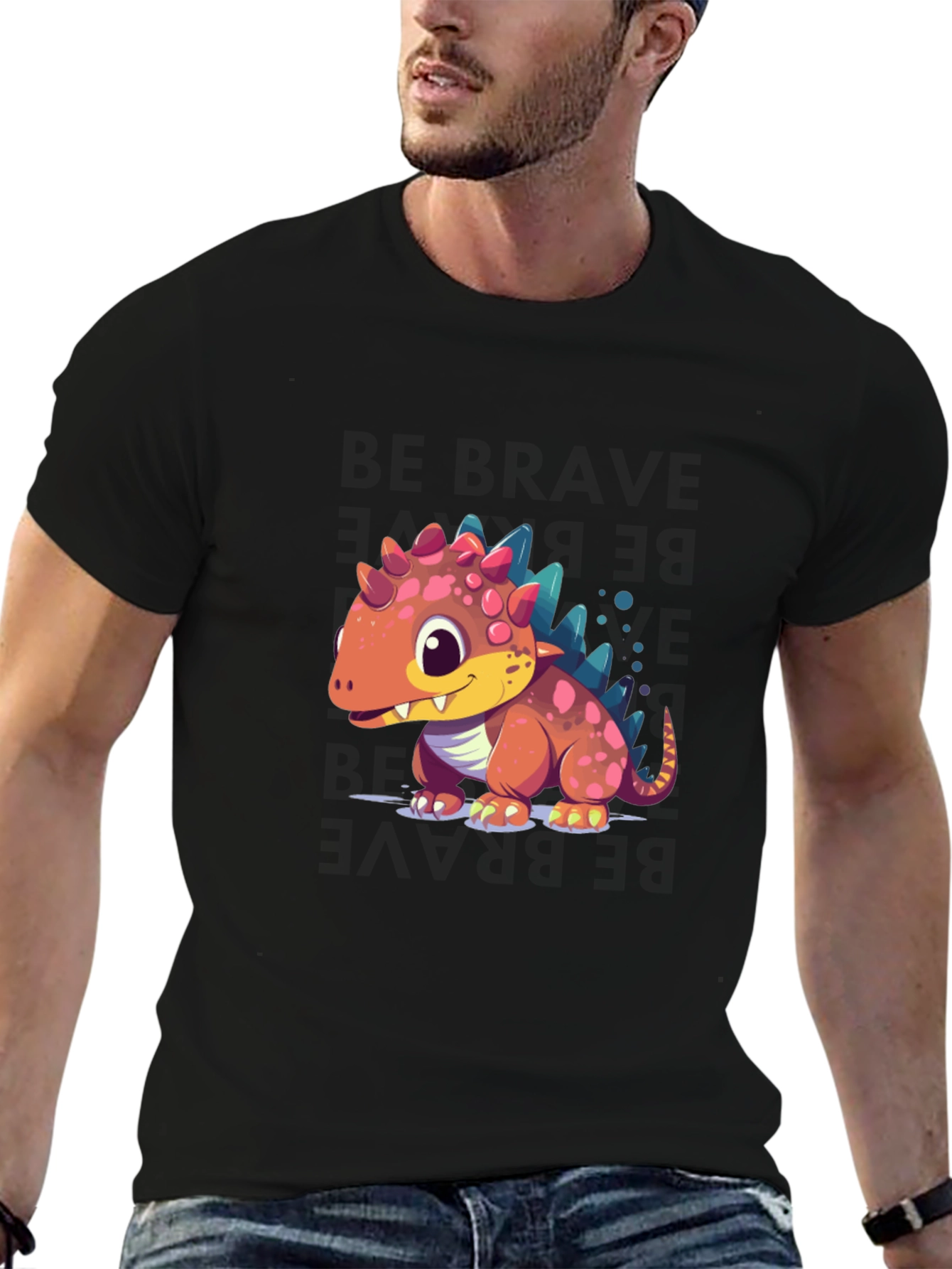 Cute Dinosaur Graphic Tee