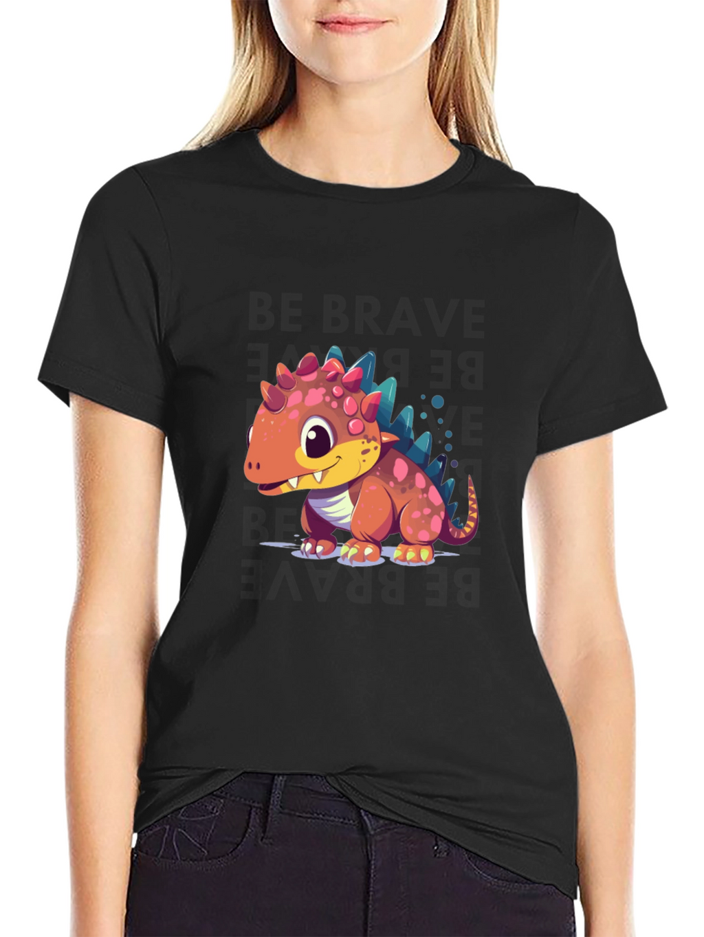 Cute Dinosaur Graphic Tee