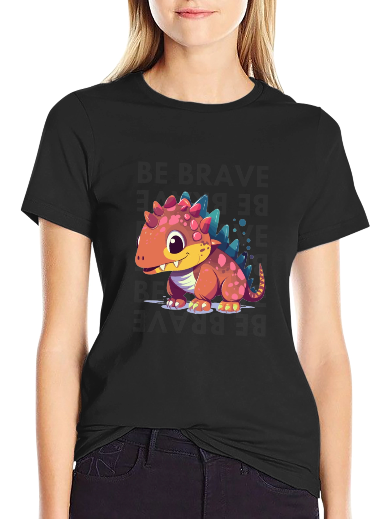 Cute Dinosaur Graphic Tee