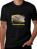 Pennsylvania Born to Travel Graphic Tee
