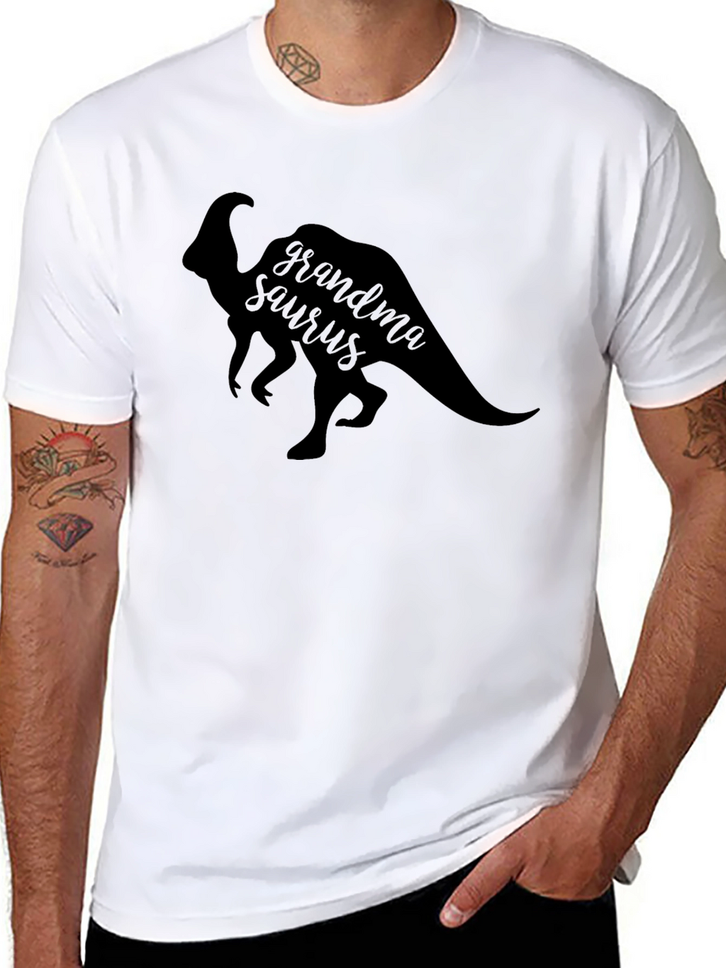 Grandmasaurus T-Shirt - Funny Dinosaur Graphic Tee
