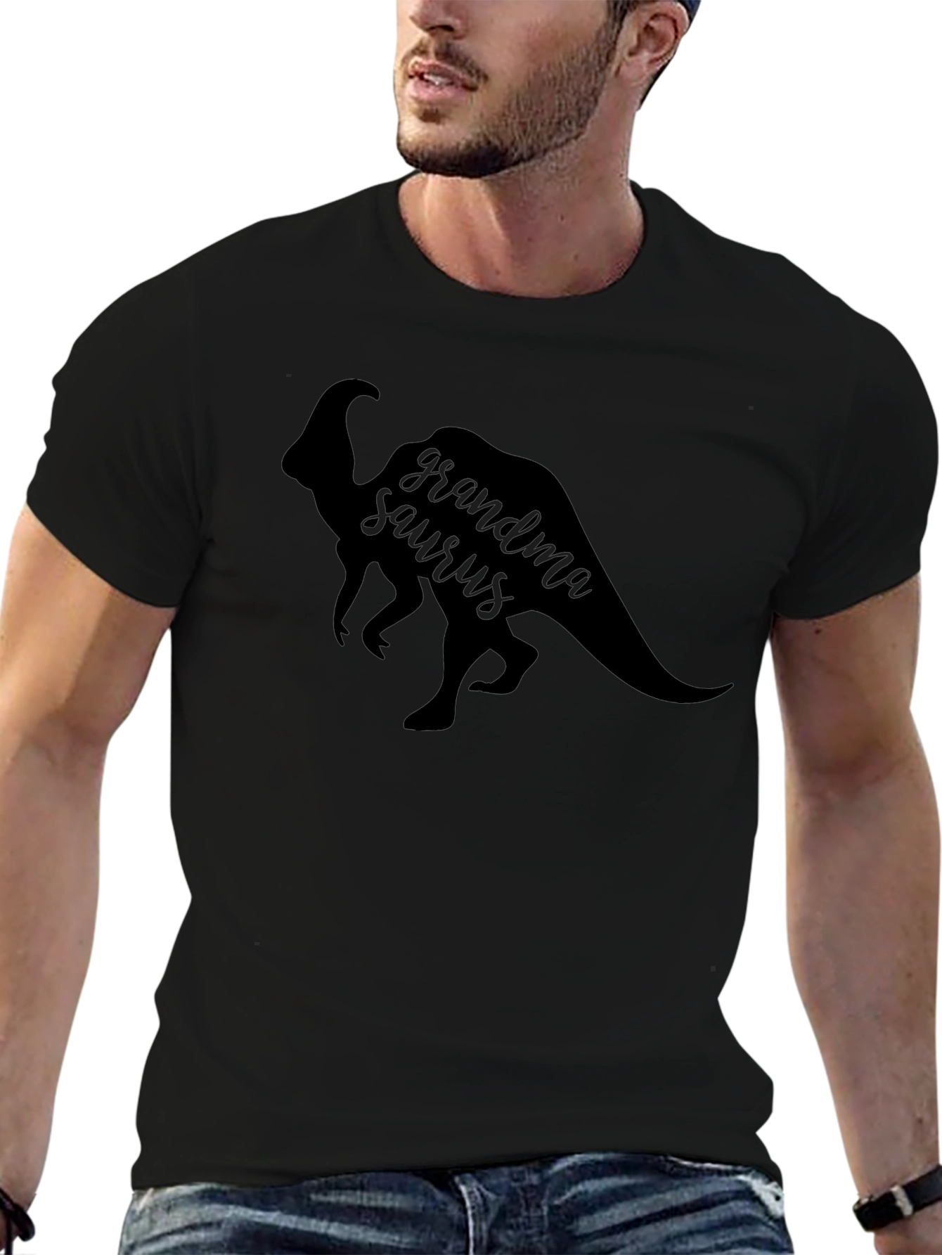 Grandmasaurus T-Shirt - Funny Dinosaur Graphic Tee