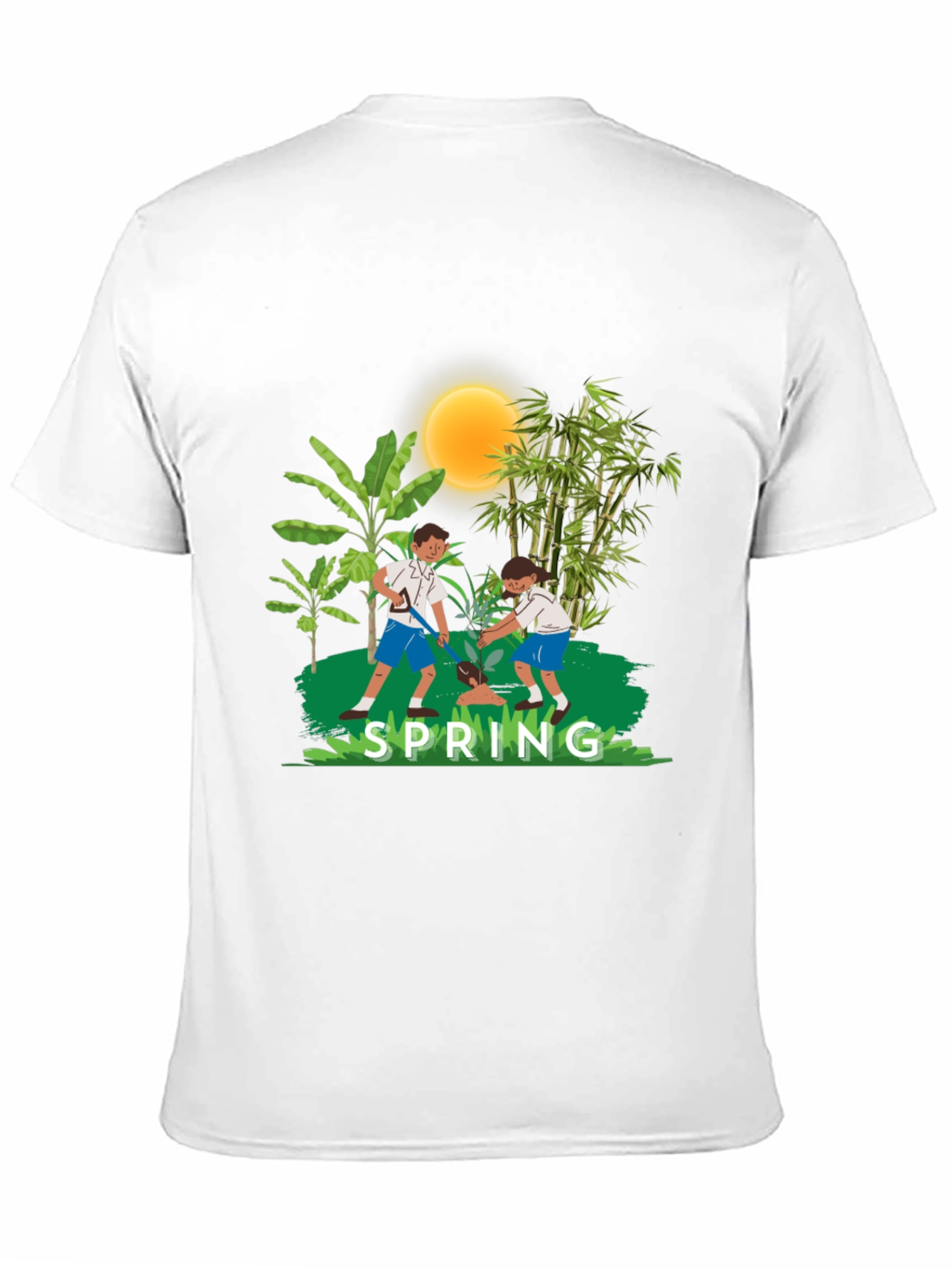 Spring Planting T-Shirt - Nature Theme