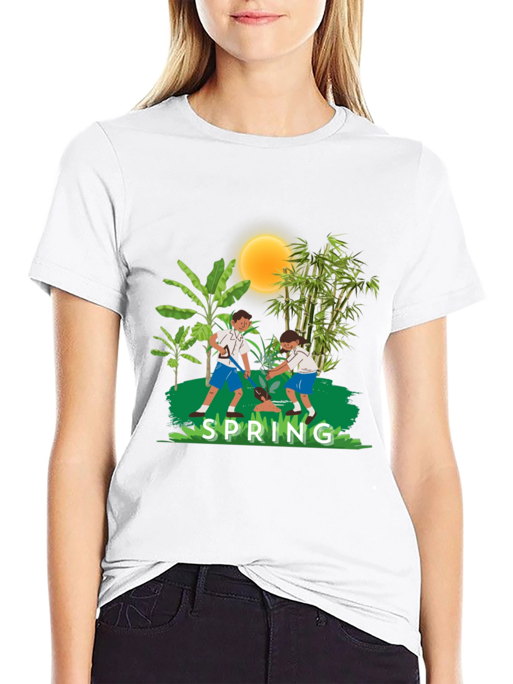 Spring Planting T-Shirt - Nature Theme
