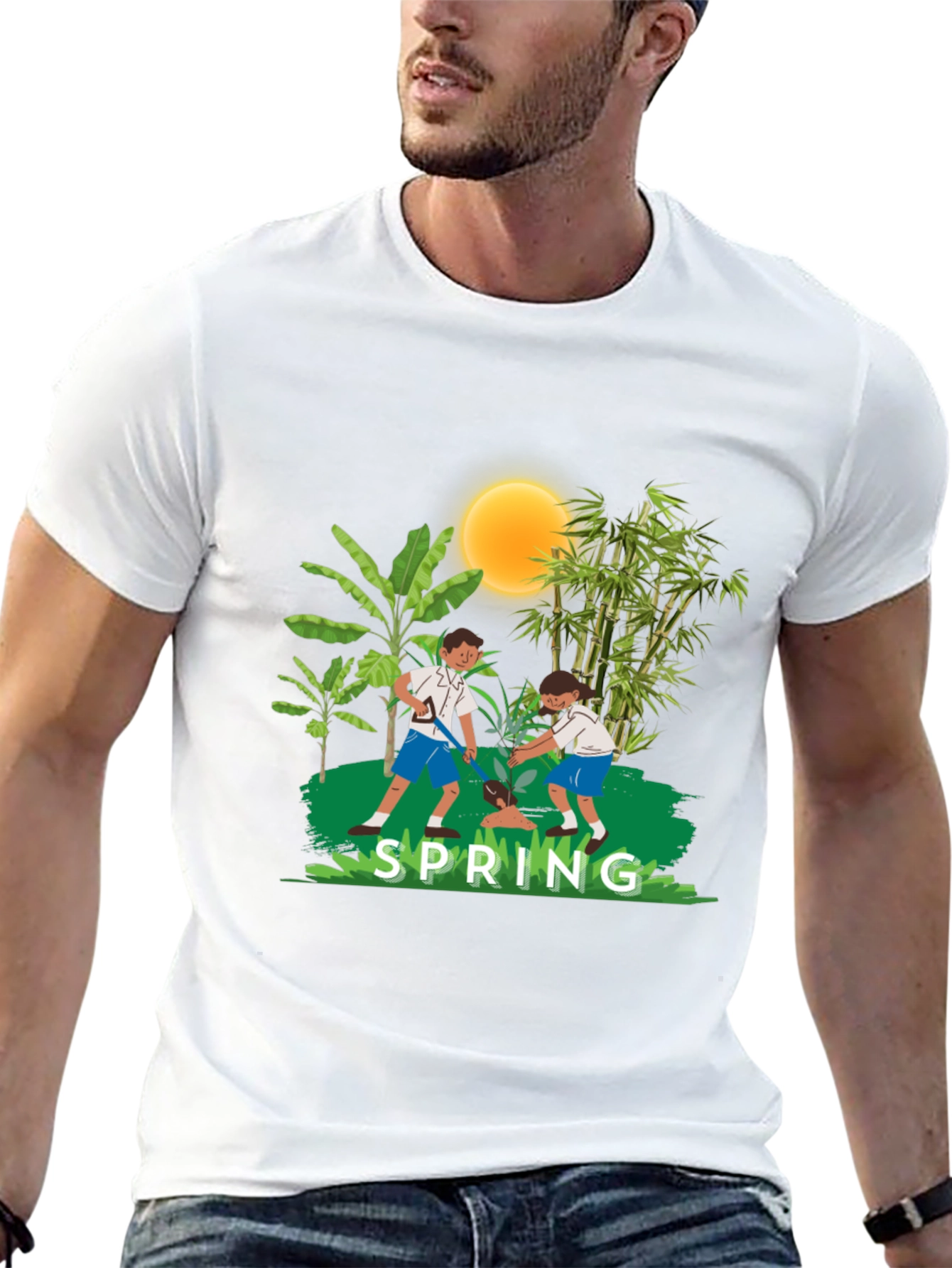 Spring Planting T-Shirt - Nature Theme