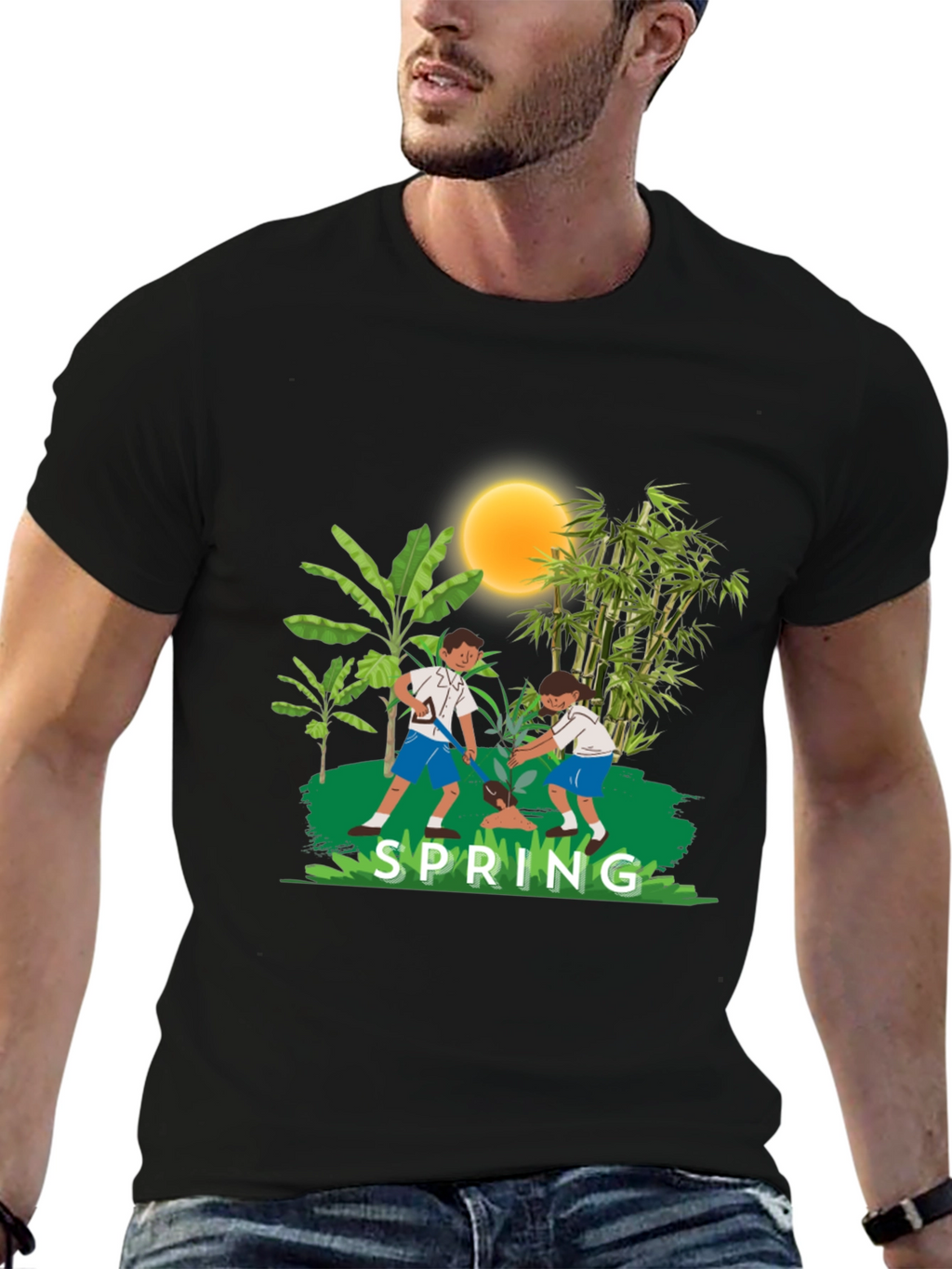 Spring Planting T-Shirt - Nature Theme